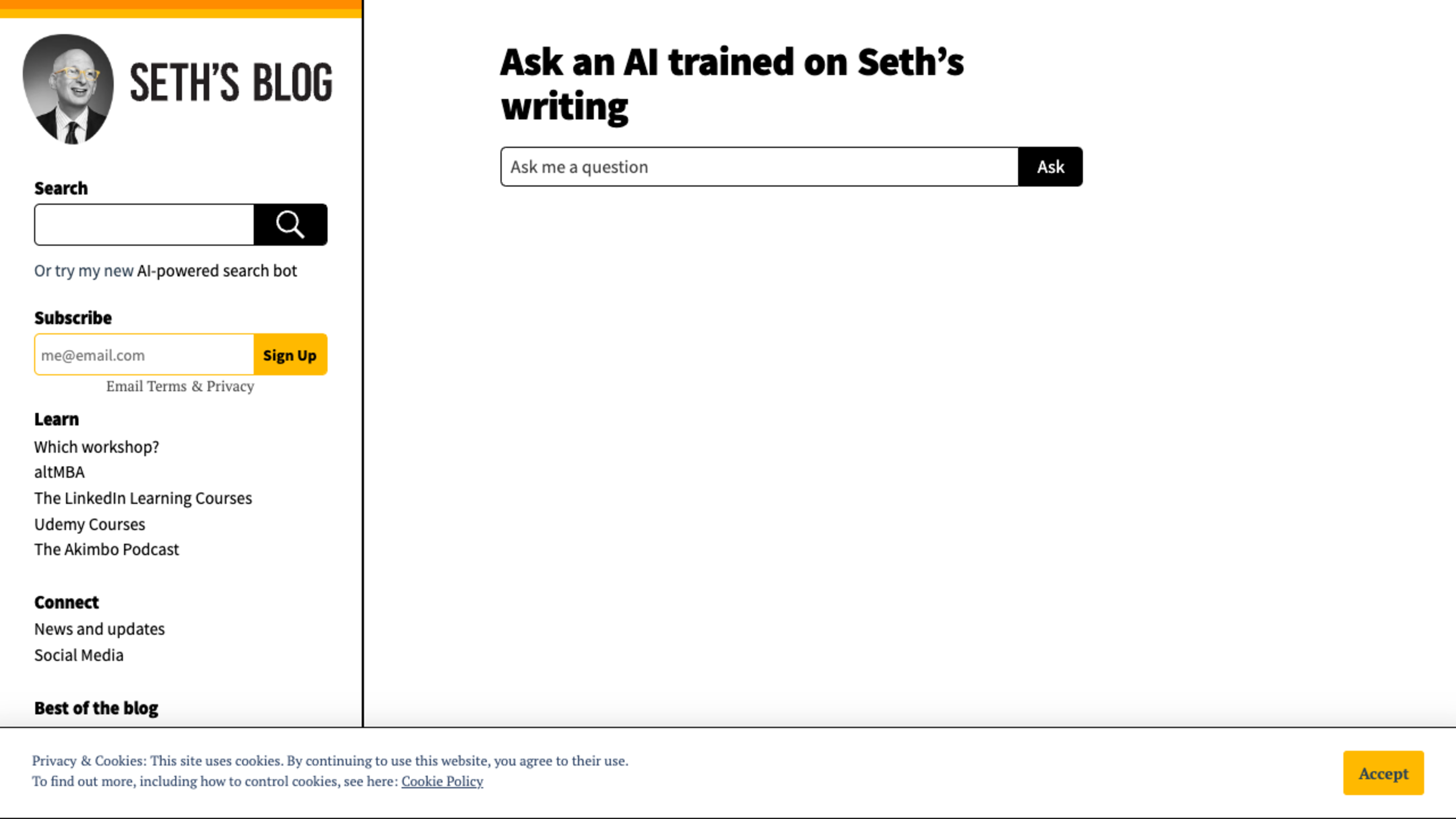 Seths Chatbot