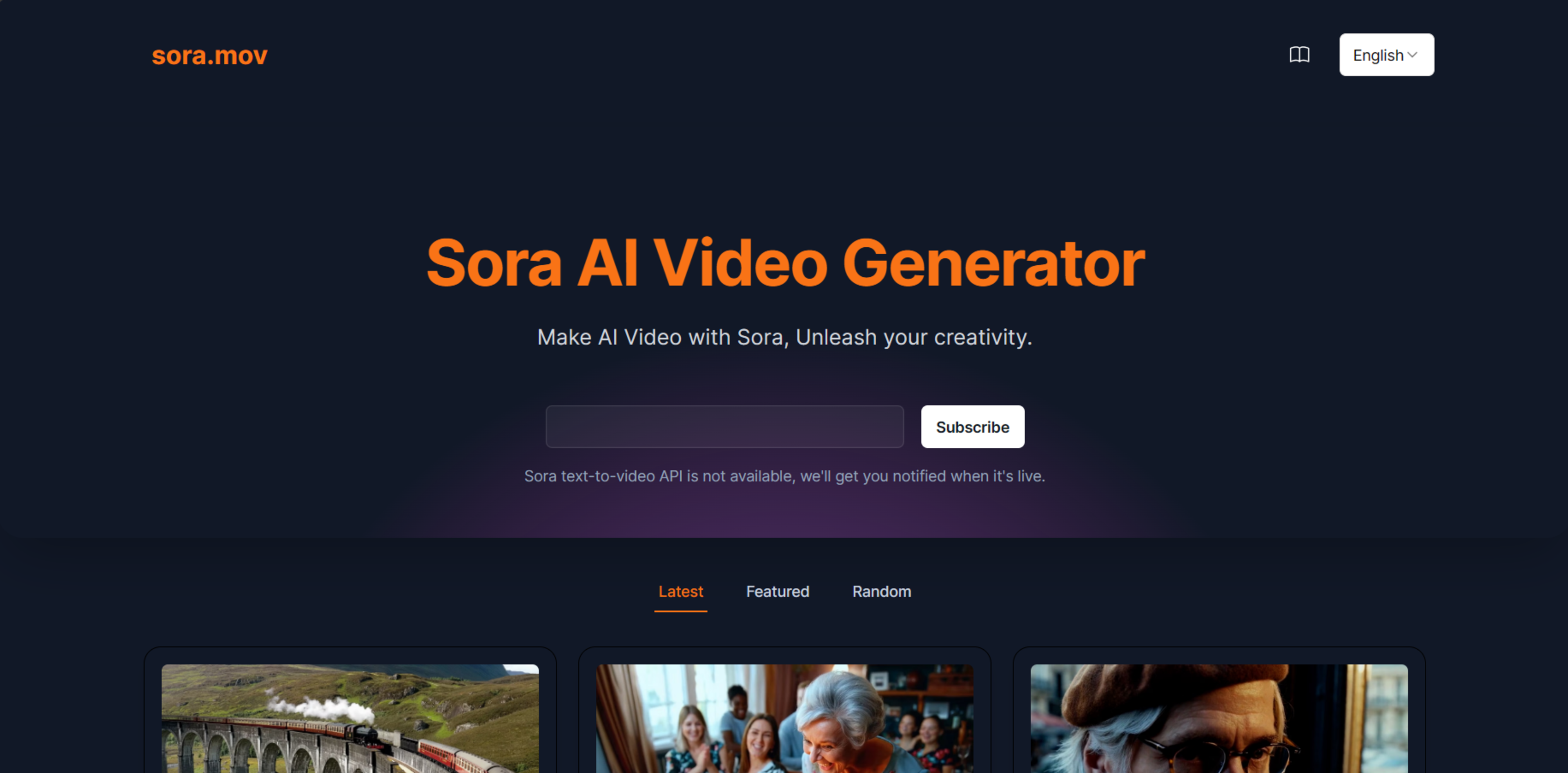 Sora AI Video Generator