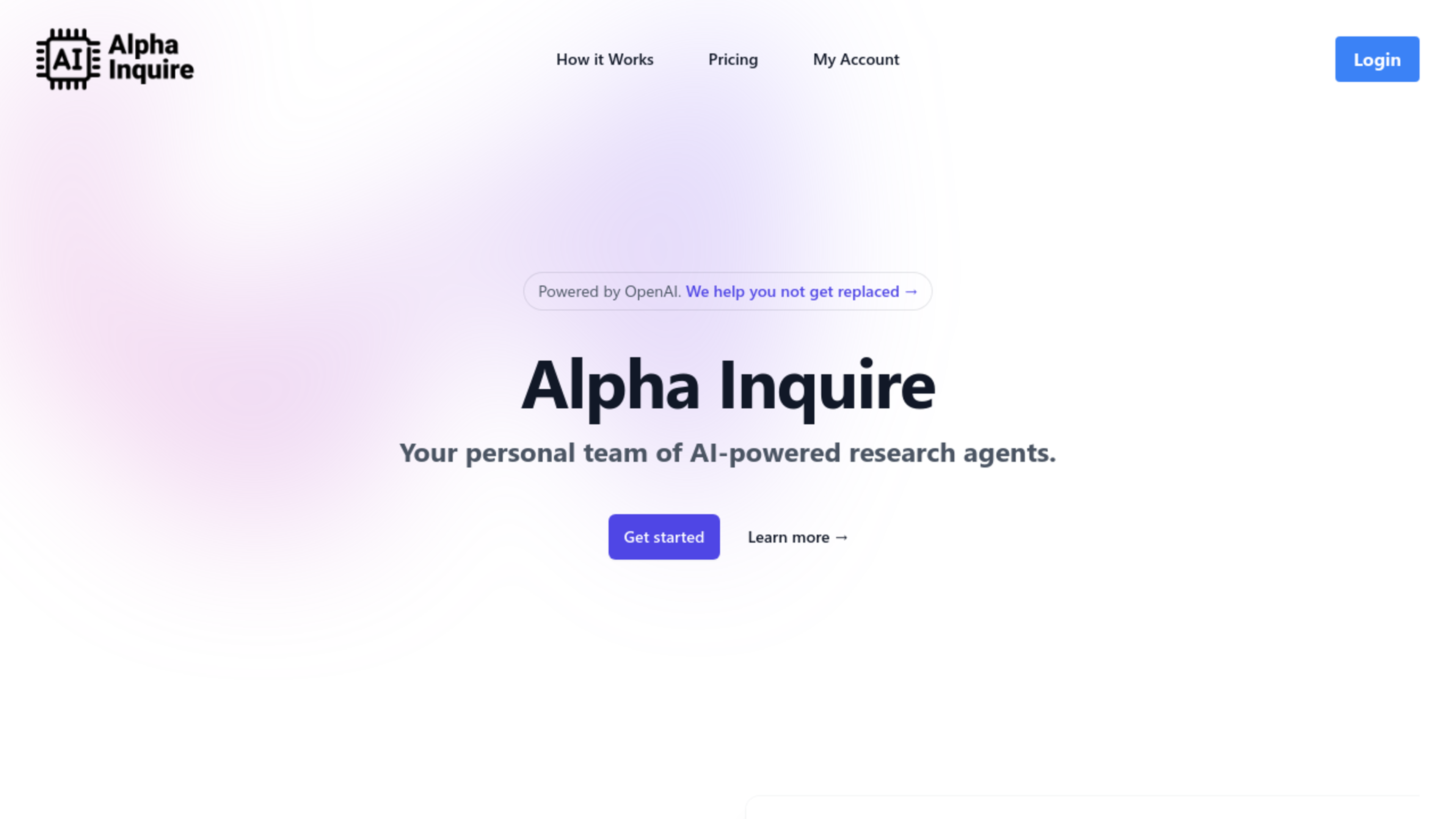 Alpha Inquire