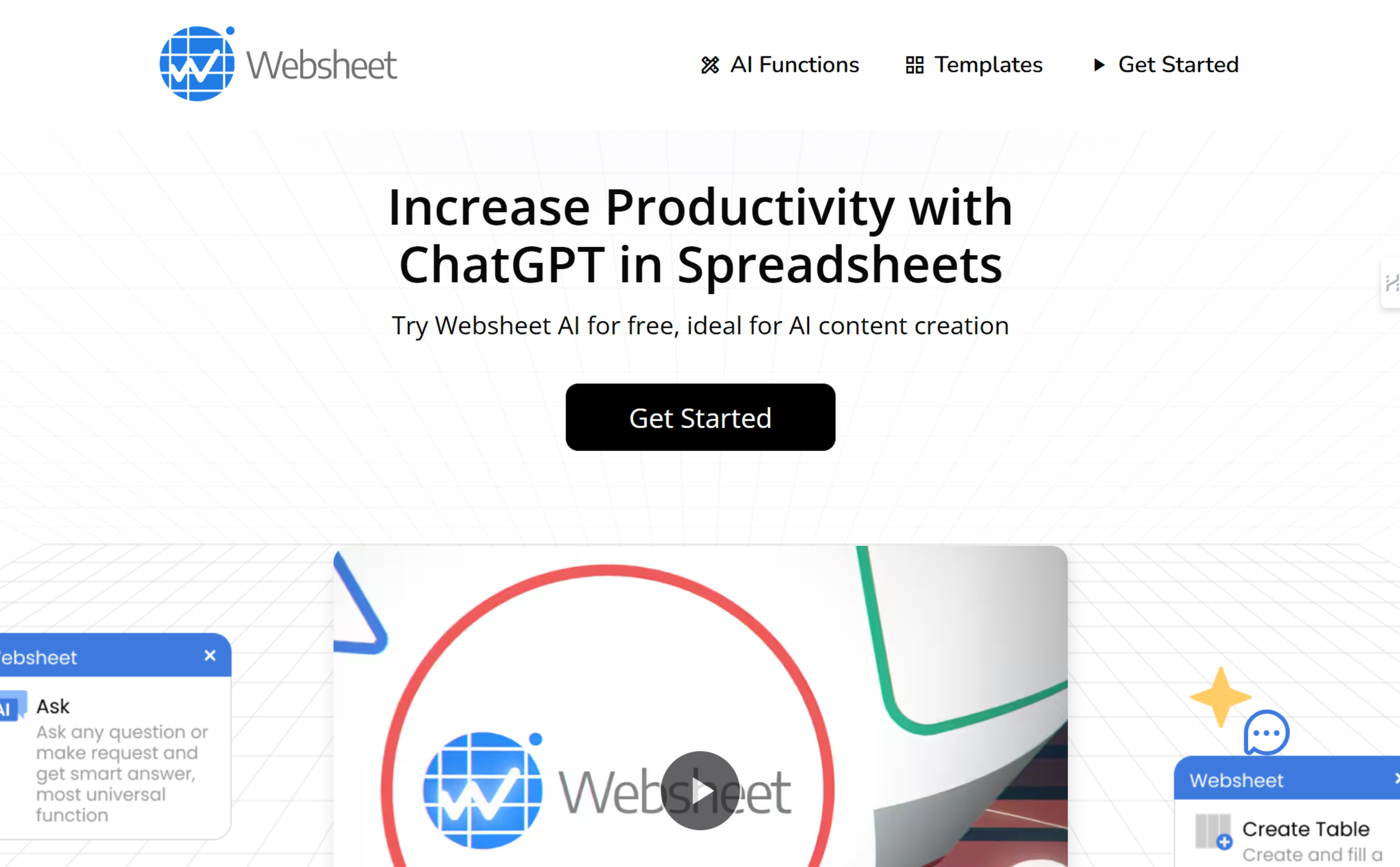 Websheet AI