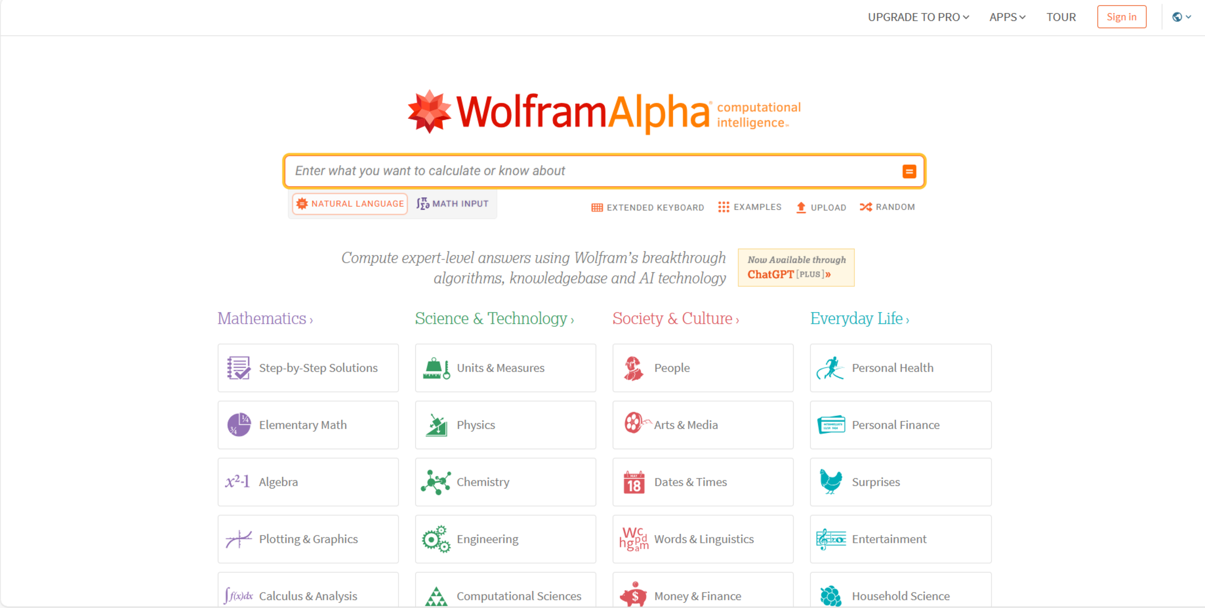 WolframAlpha