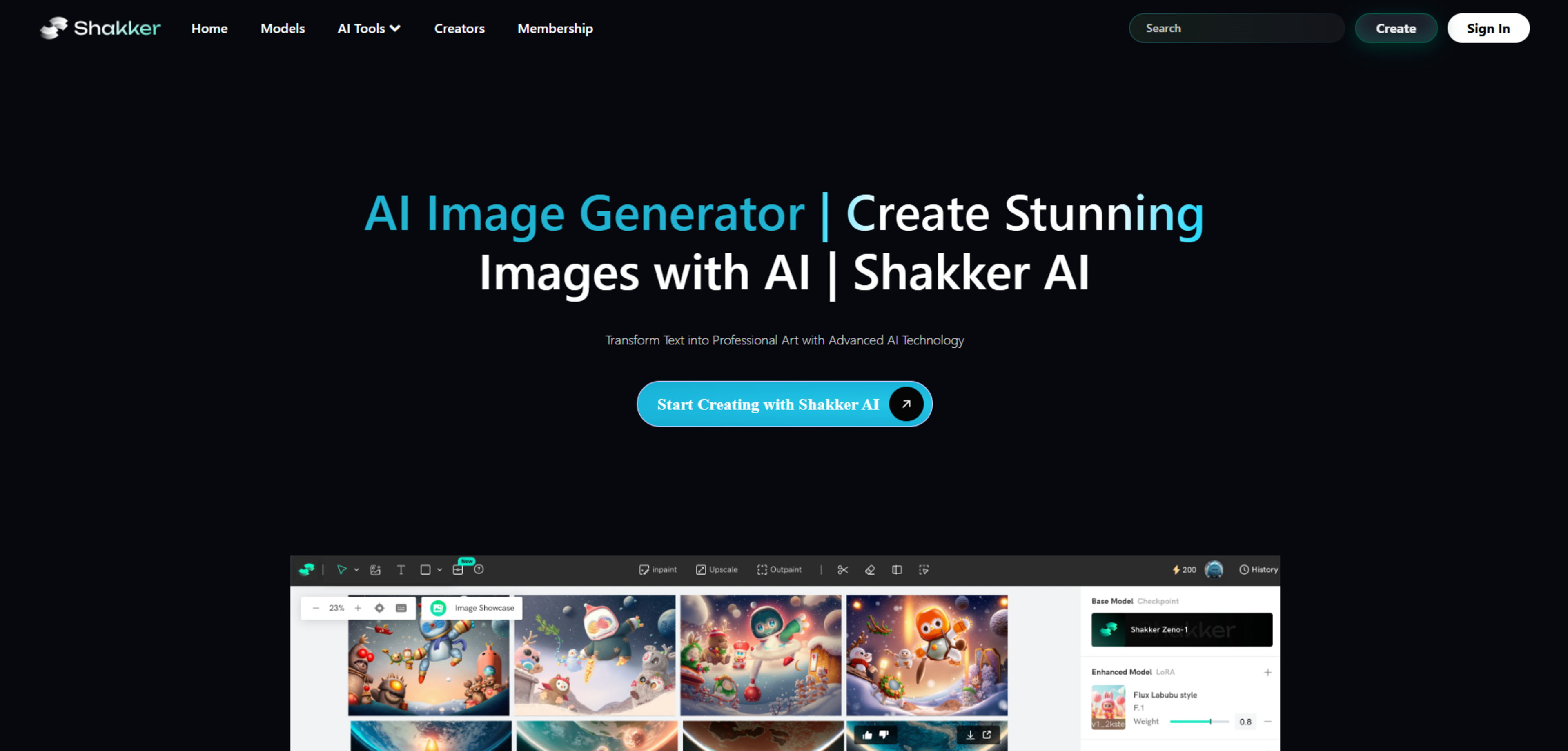 Shakker Generator