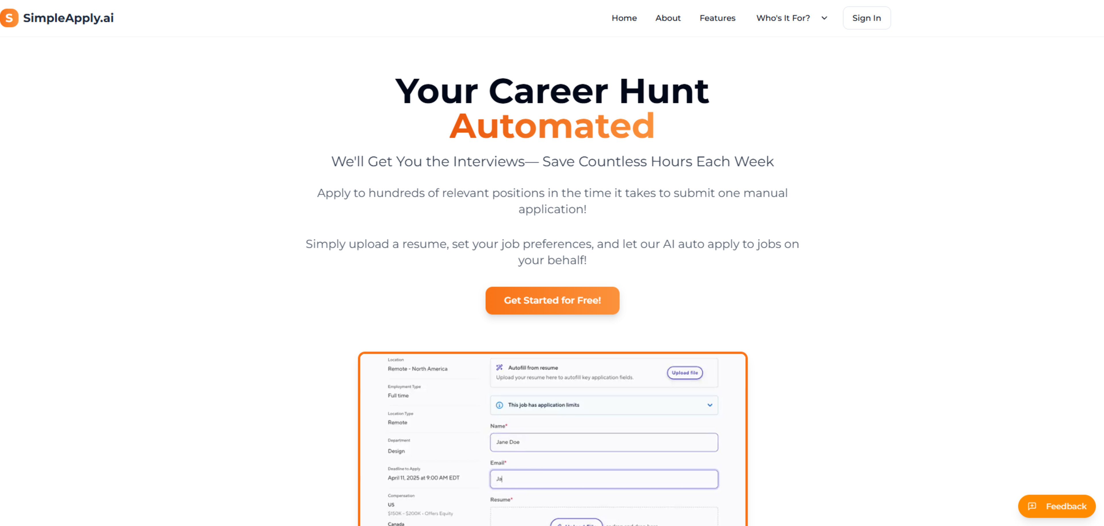 SimpleApply.ai