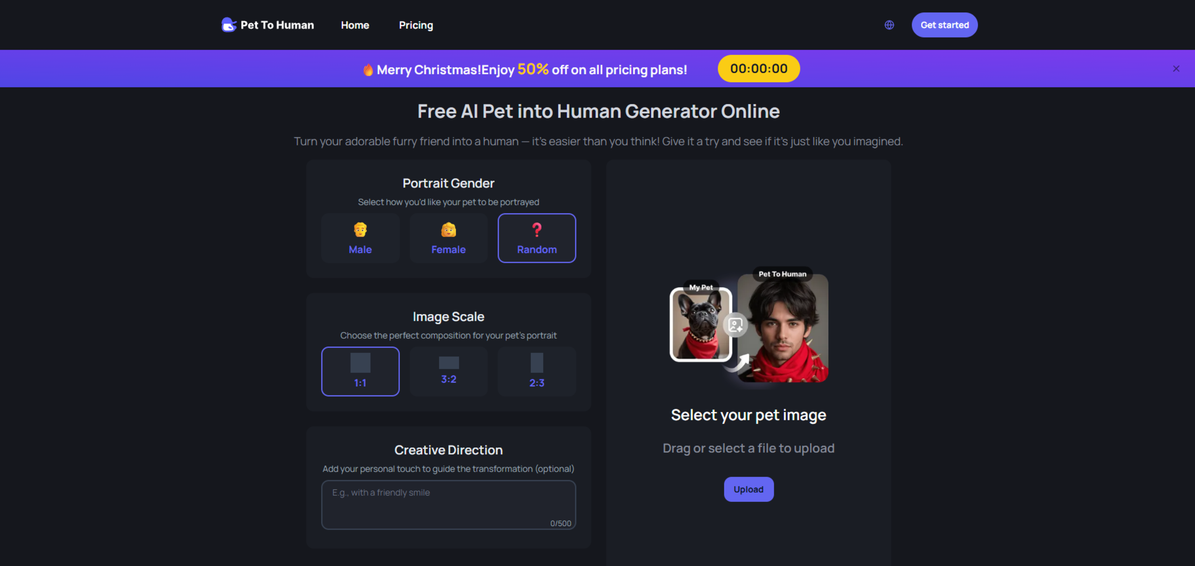 Pet to Human Generator