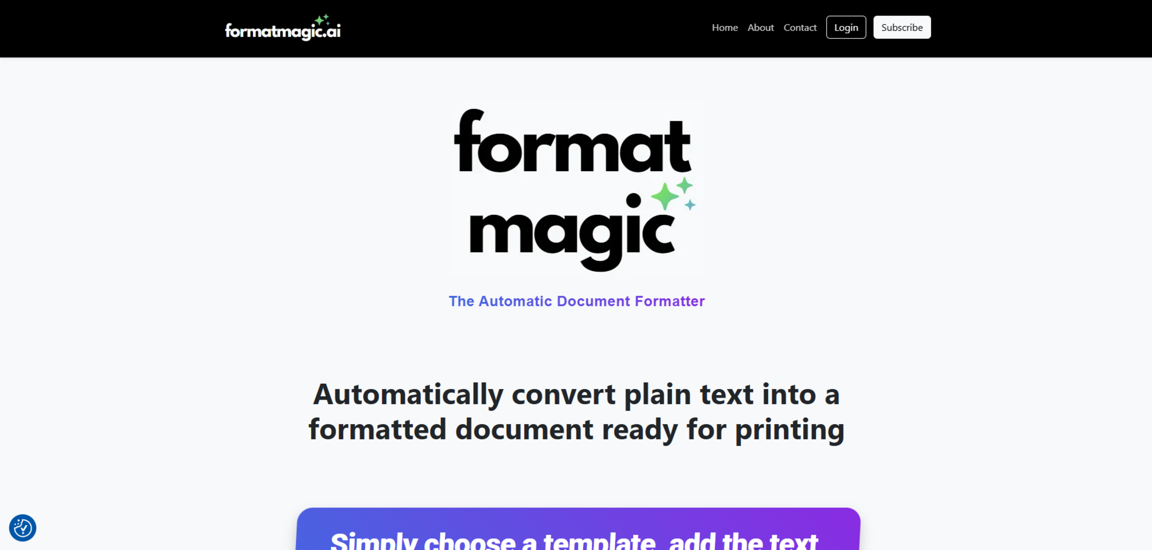 Format Magic