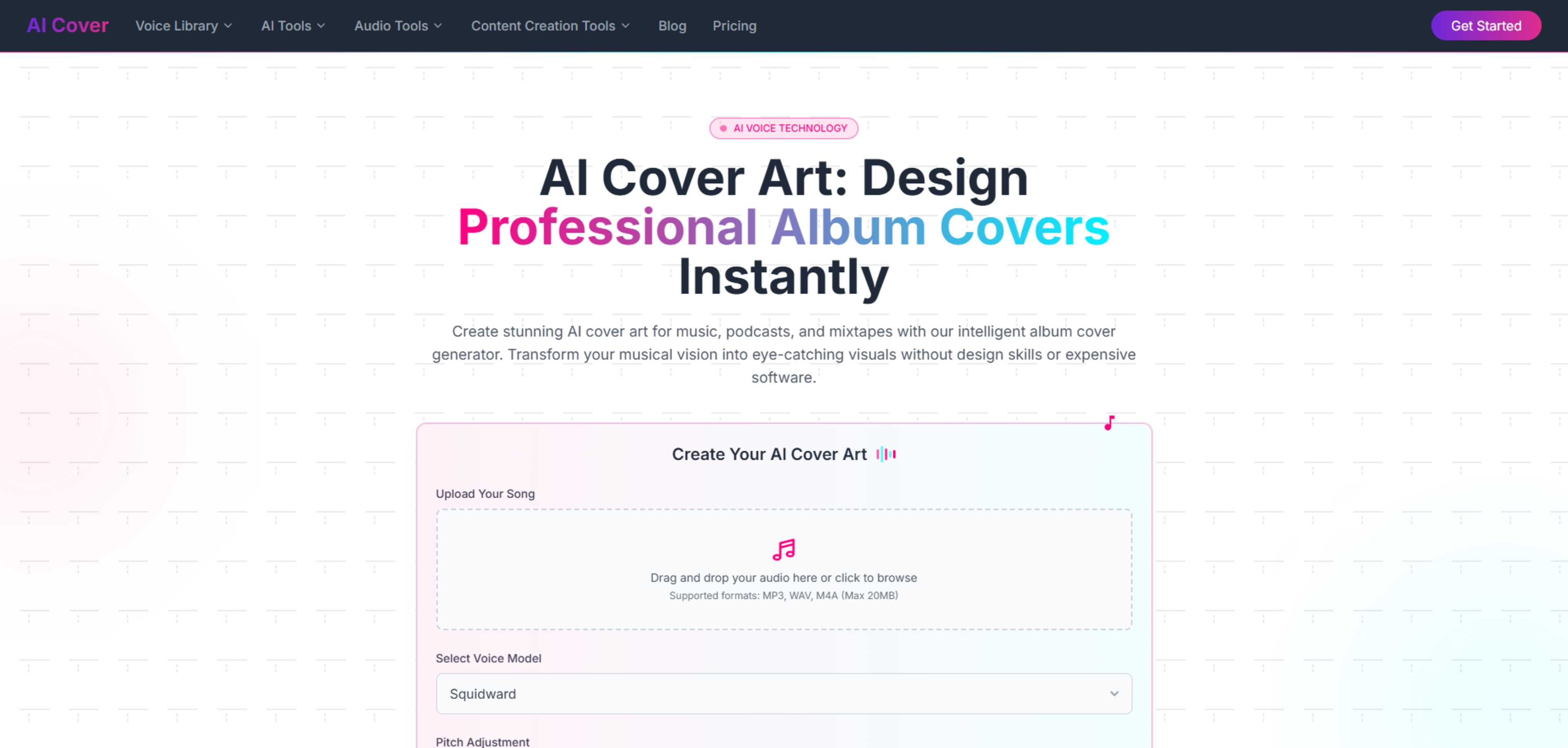 AI Cover Art Generator