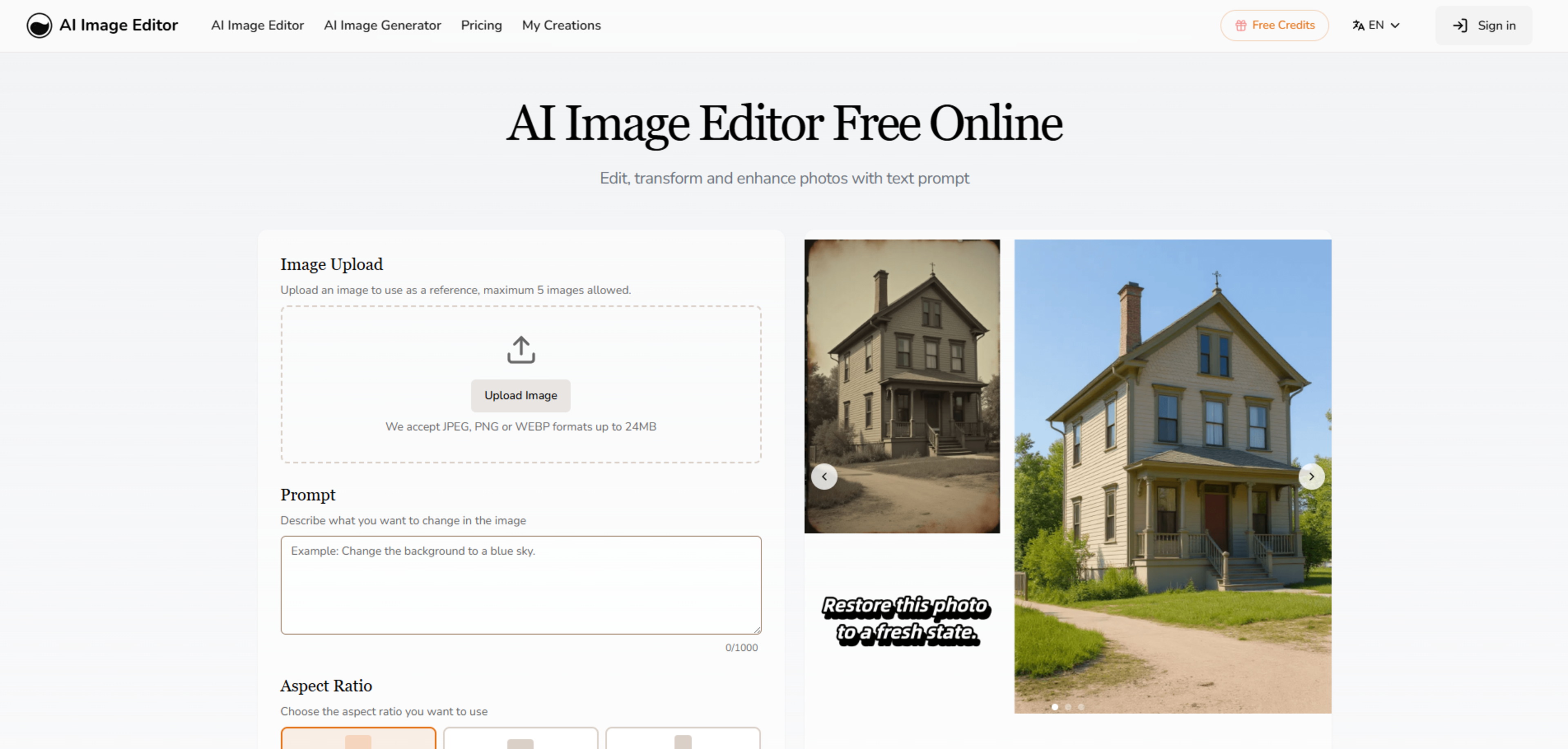 AI Image Editor