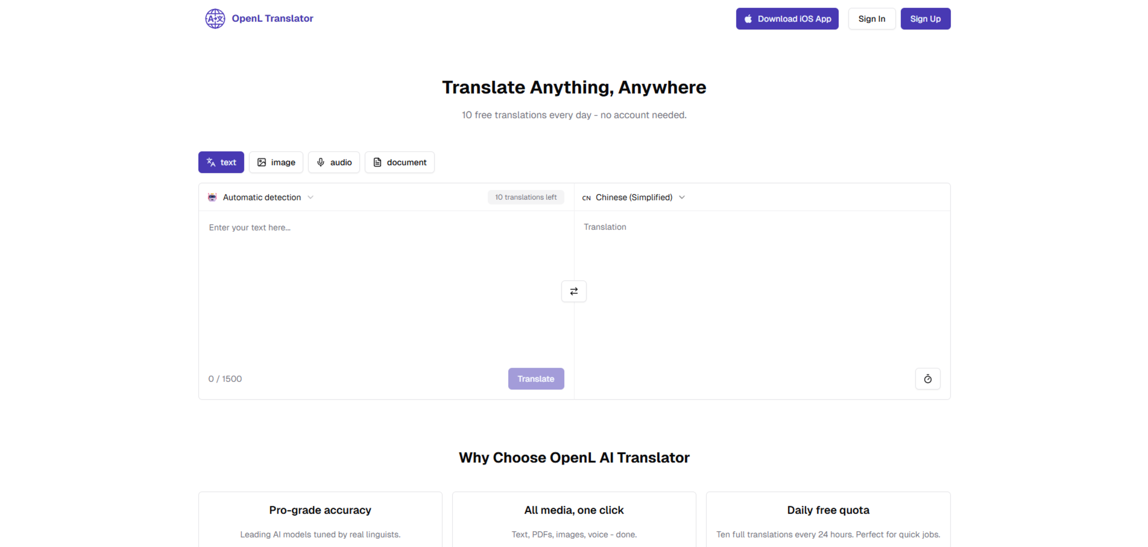 OpenL Translator