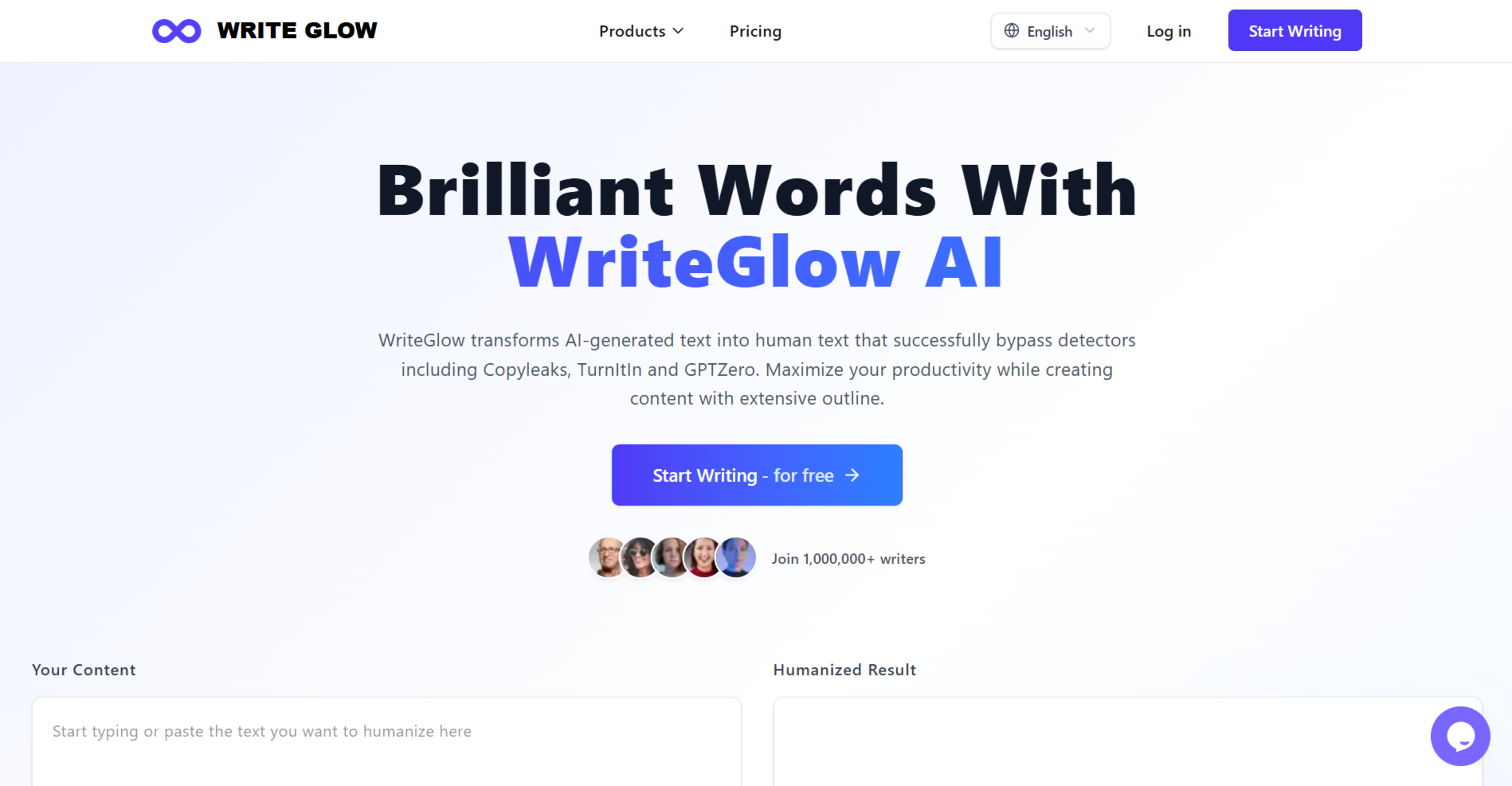 WriteGlow AI