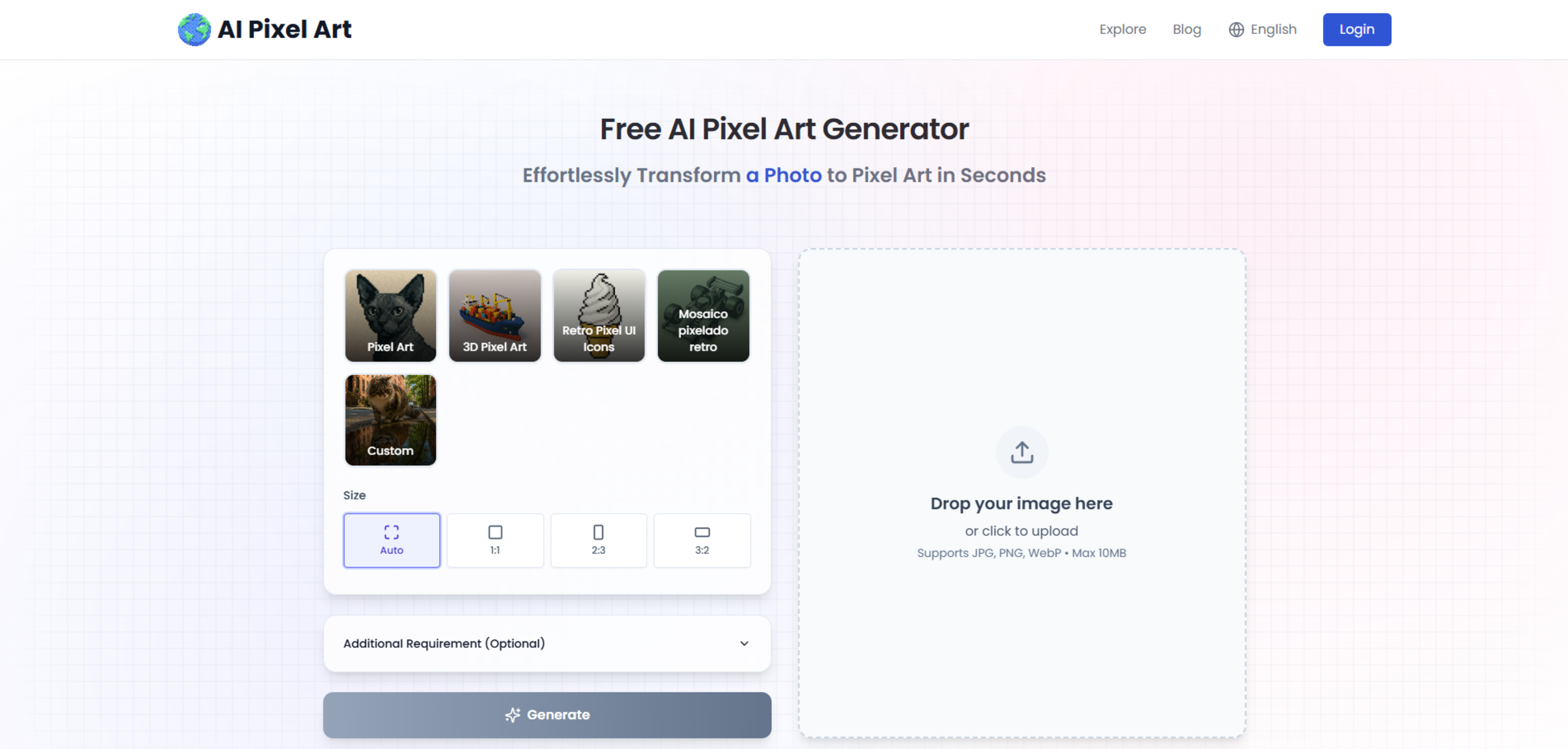 AI Pixel Art Generator