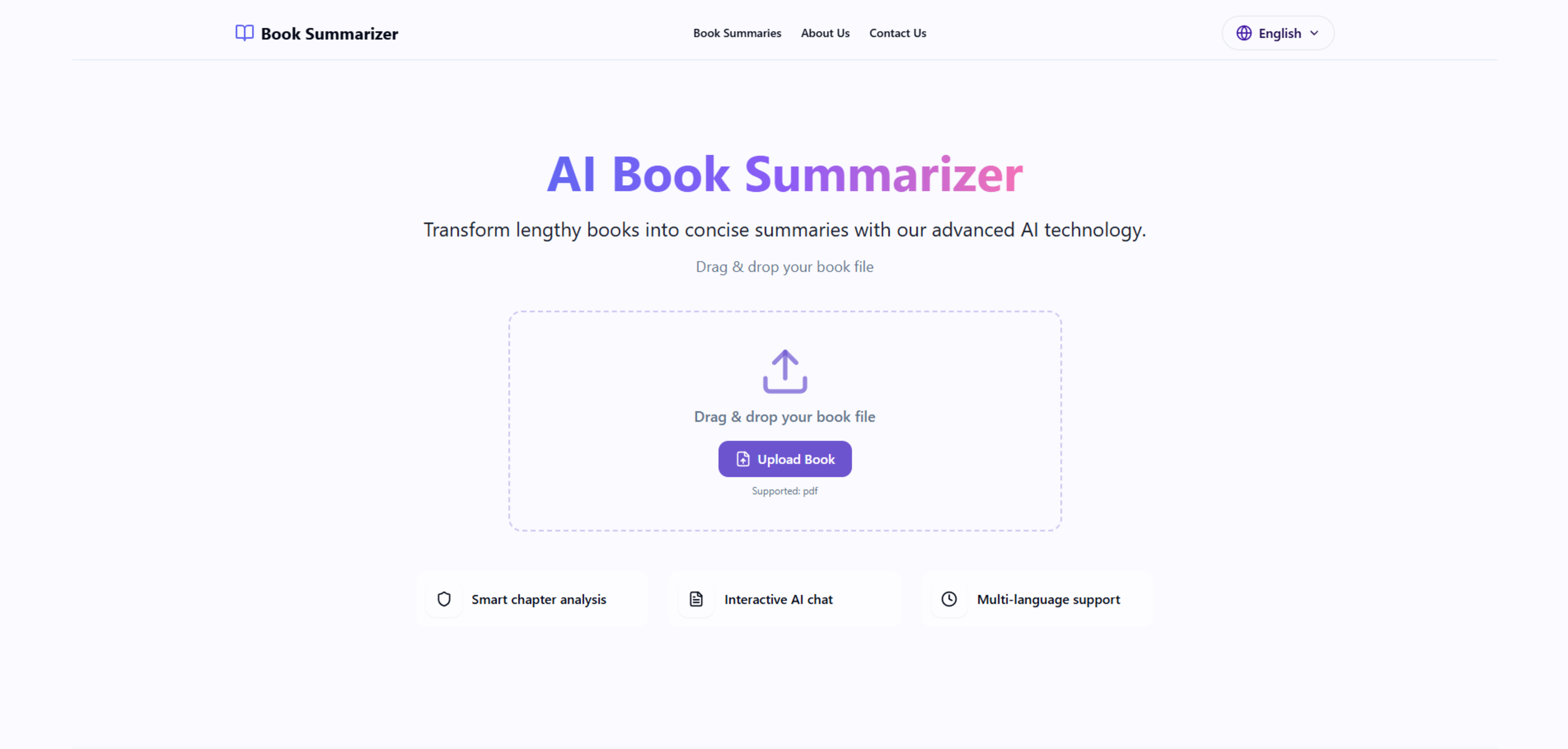 AI Book Summarizer