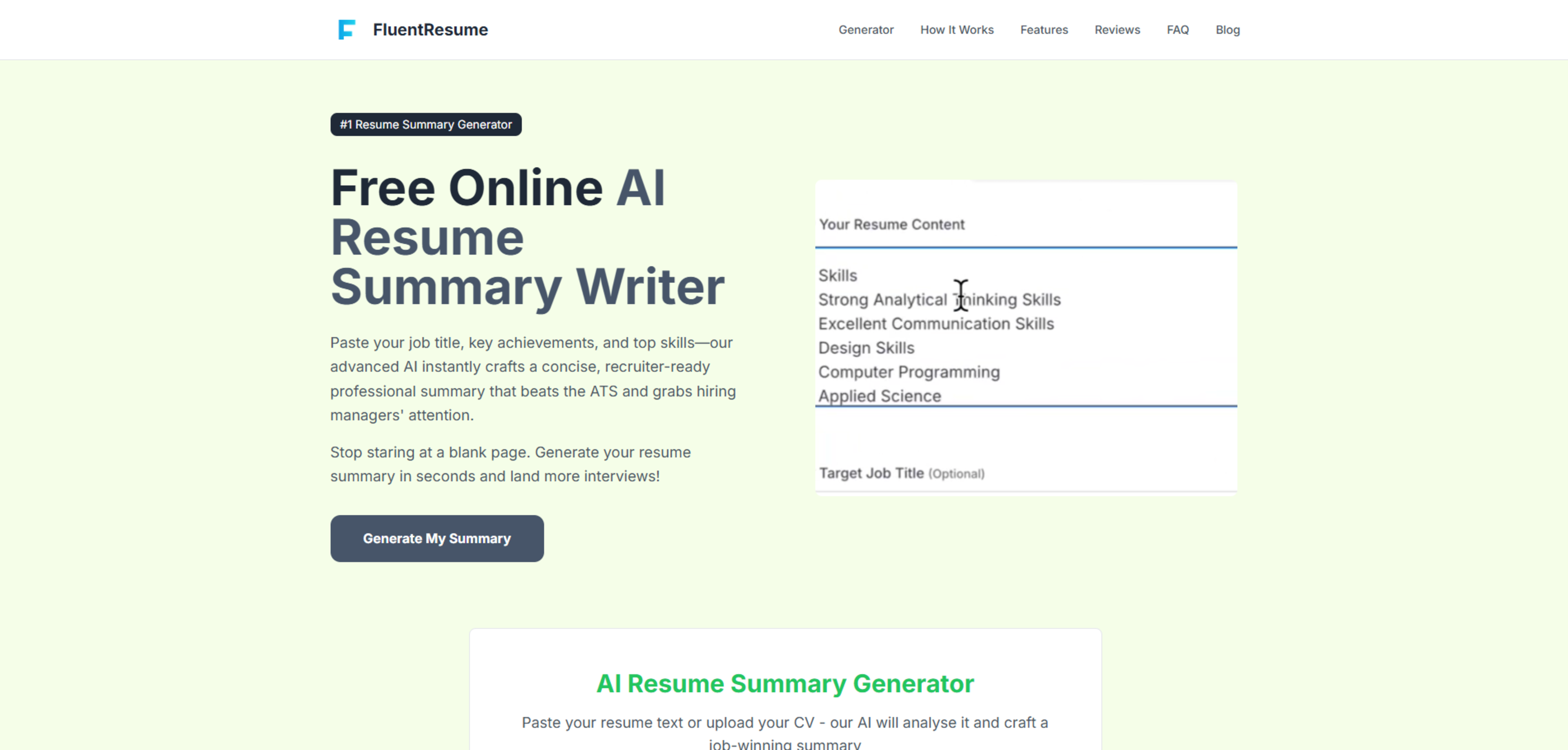 FluentResume