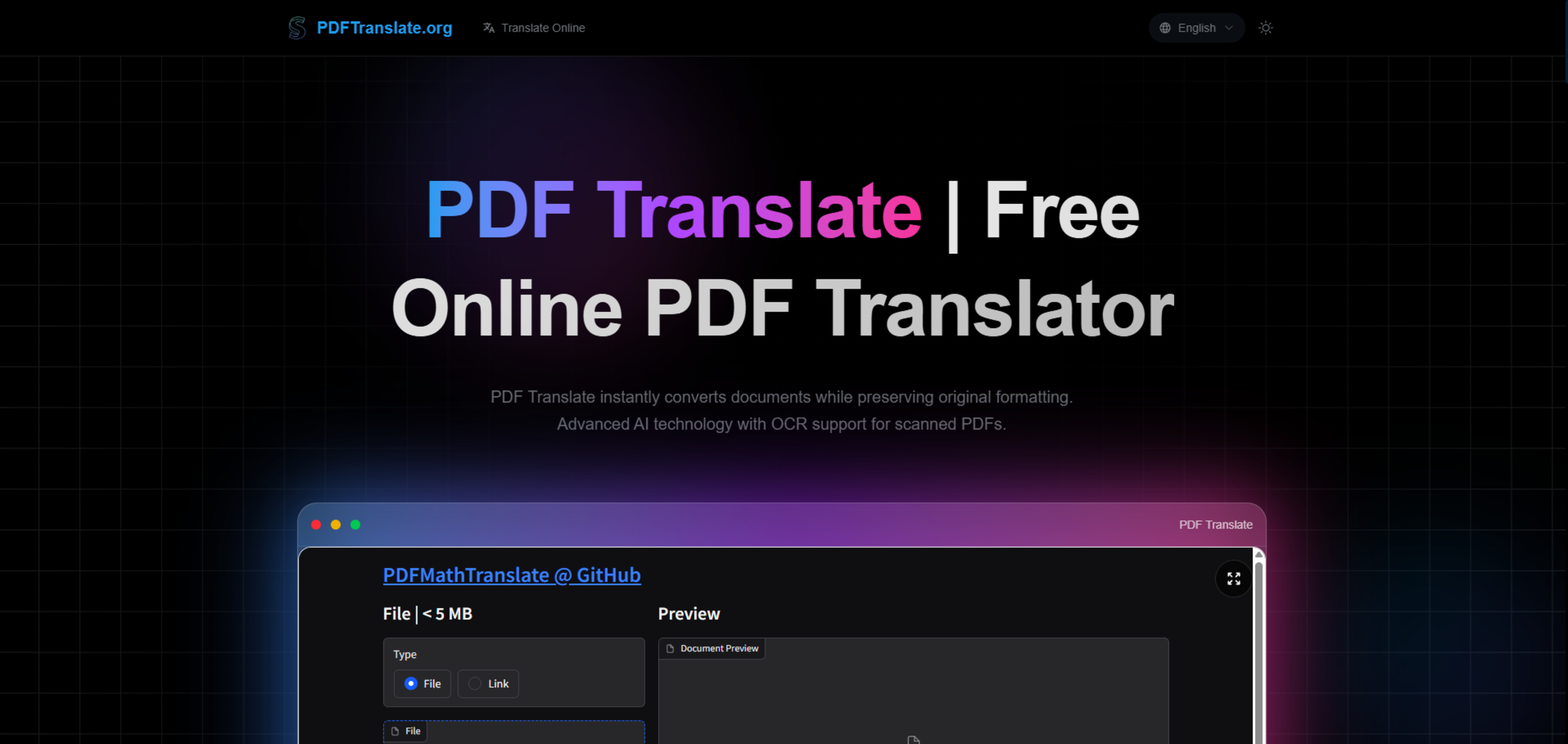 PDF Translate