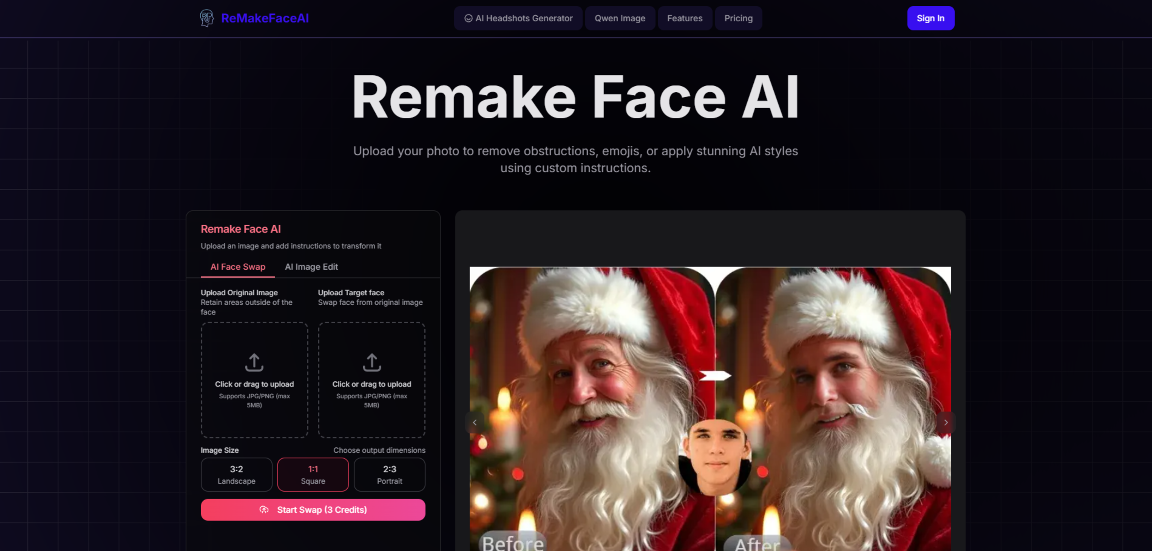 Remake Face AI
