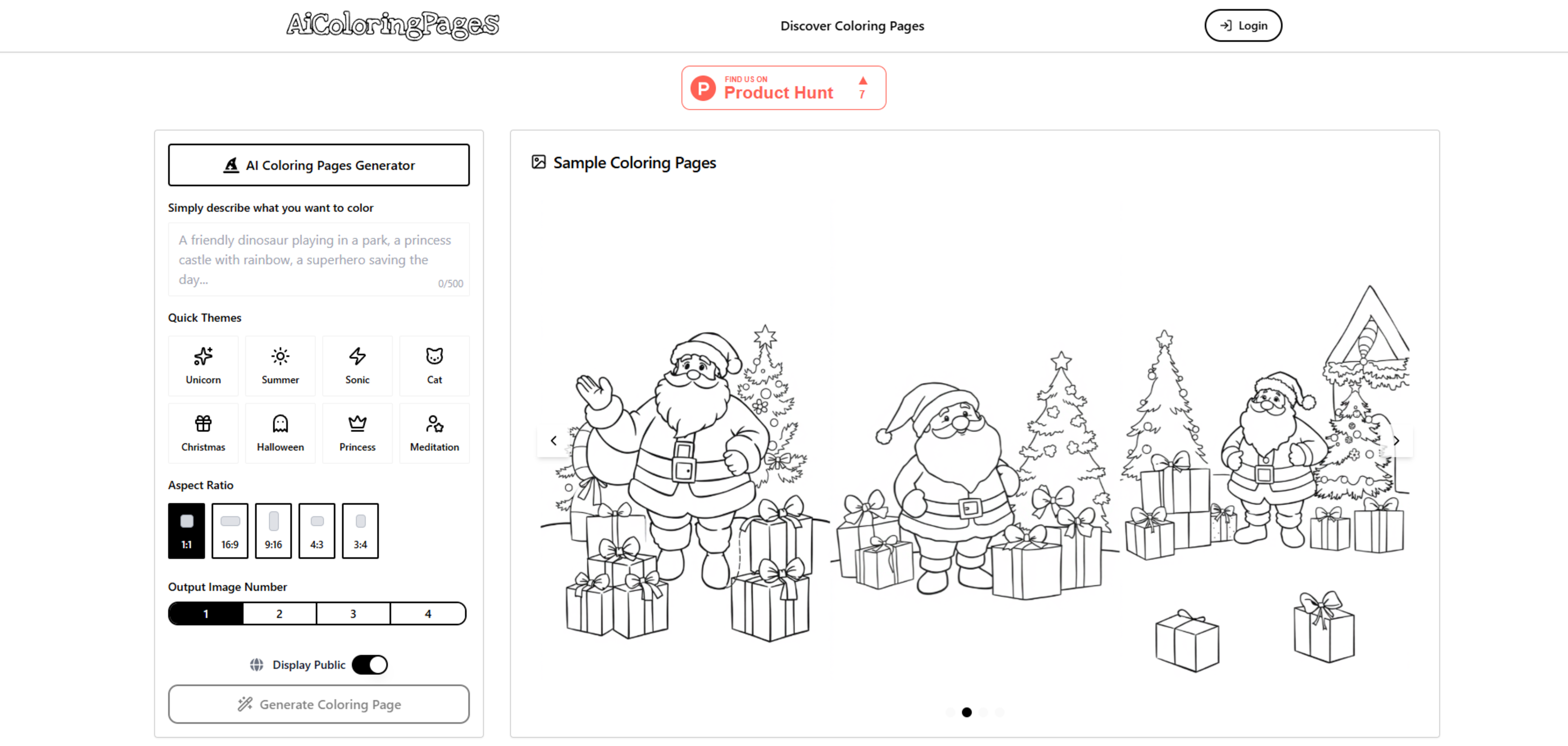 AI Coloring Pages