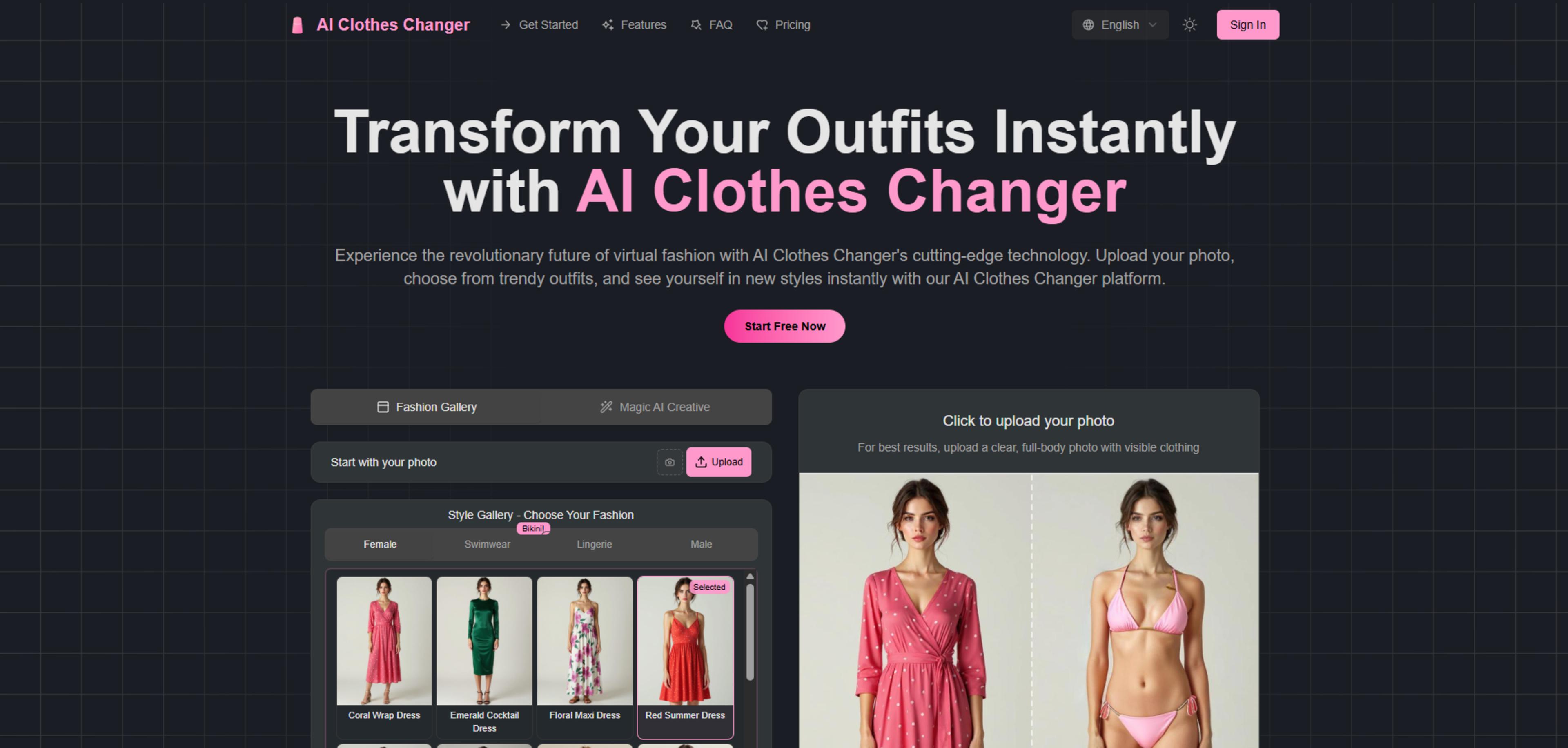 AI Clothes Changer