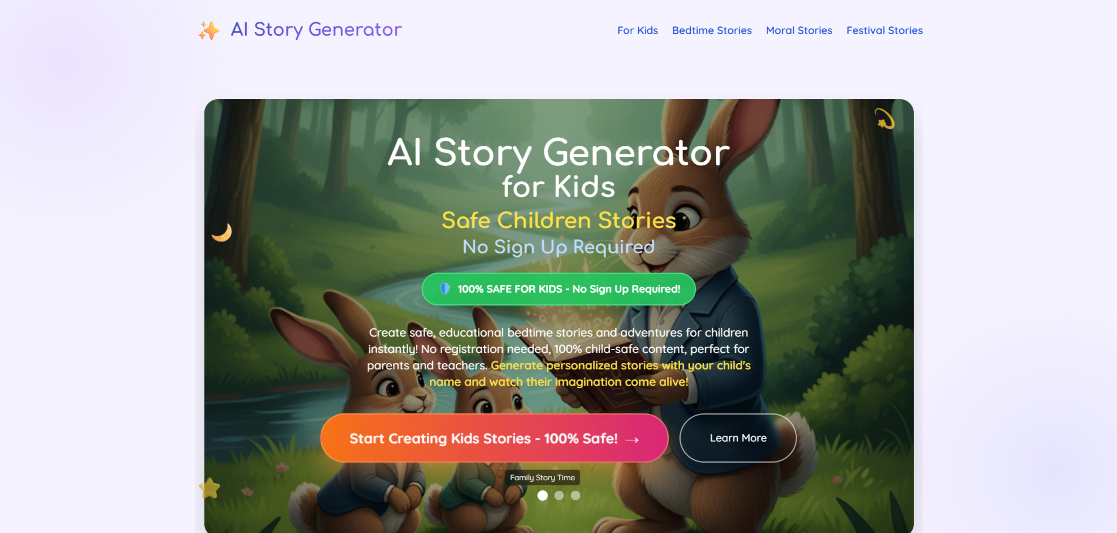 AI Story Generator for Kids