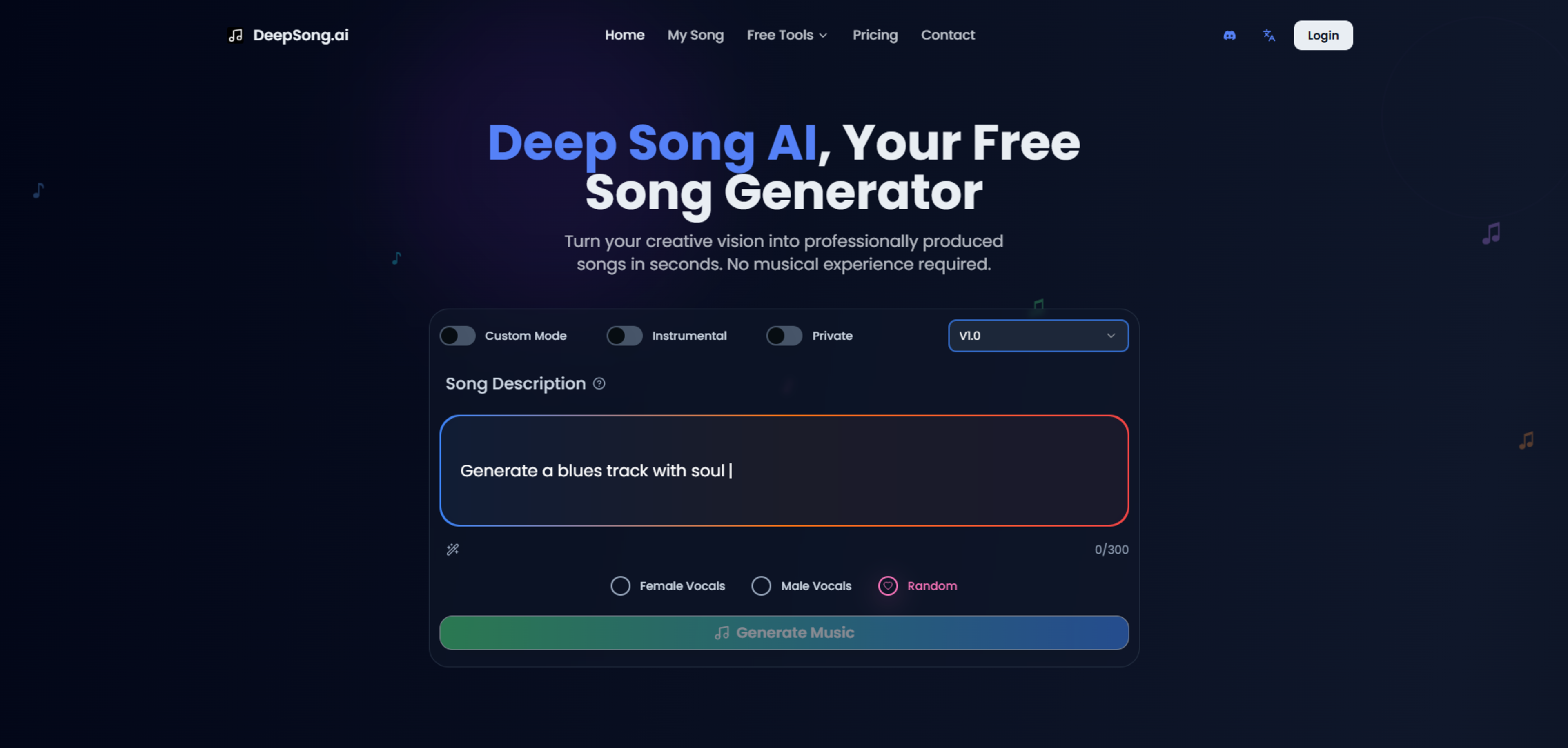 DeepSong AI