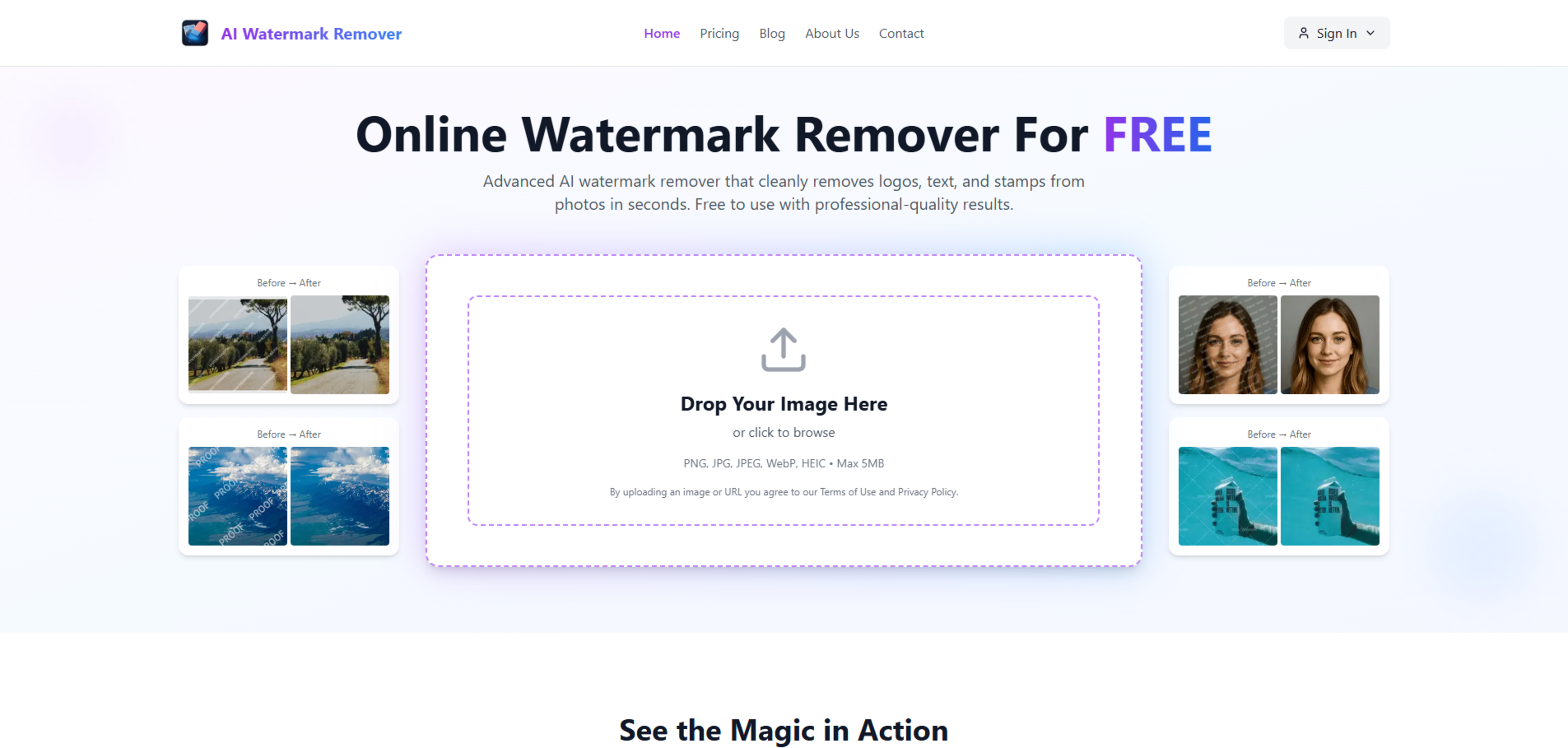 AI Watermark Remover