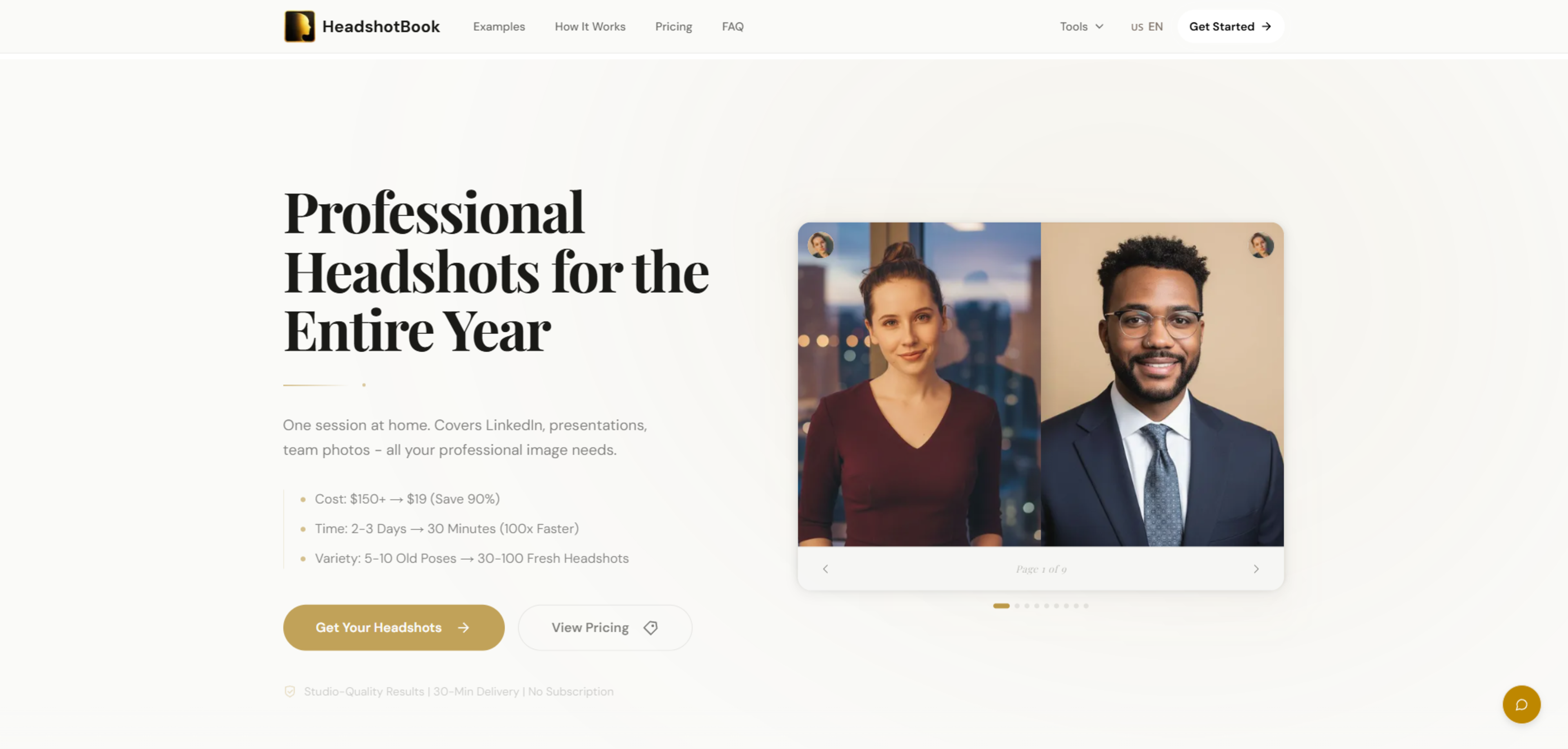 HeadshotBook