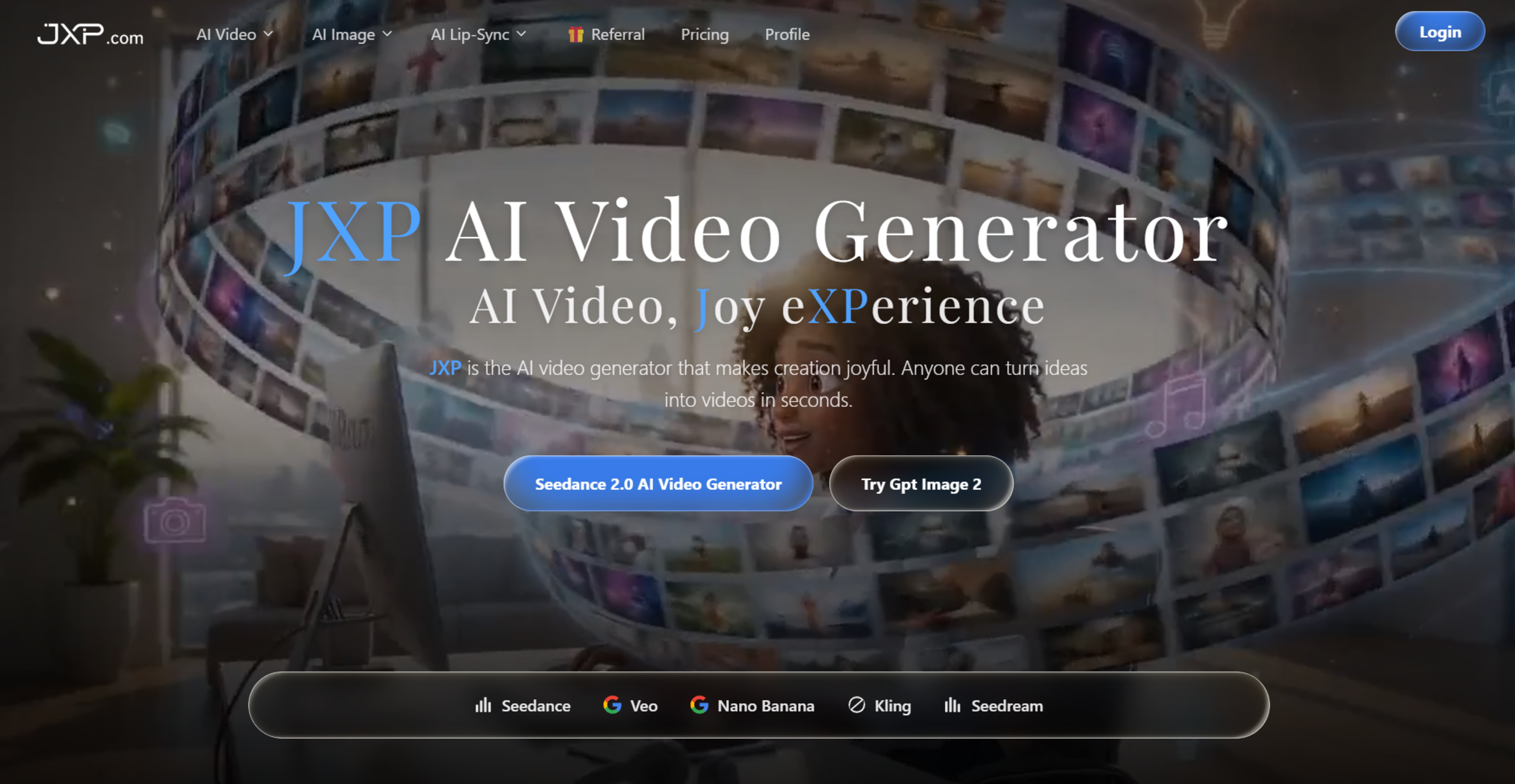 JXP AI Video Generator