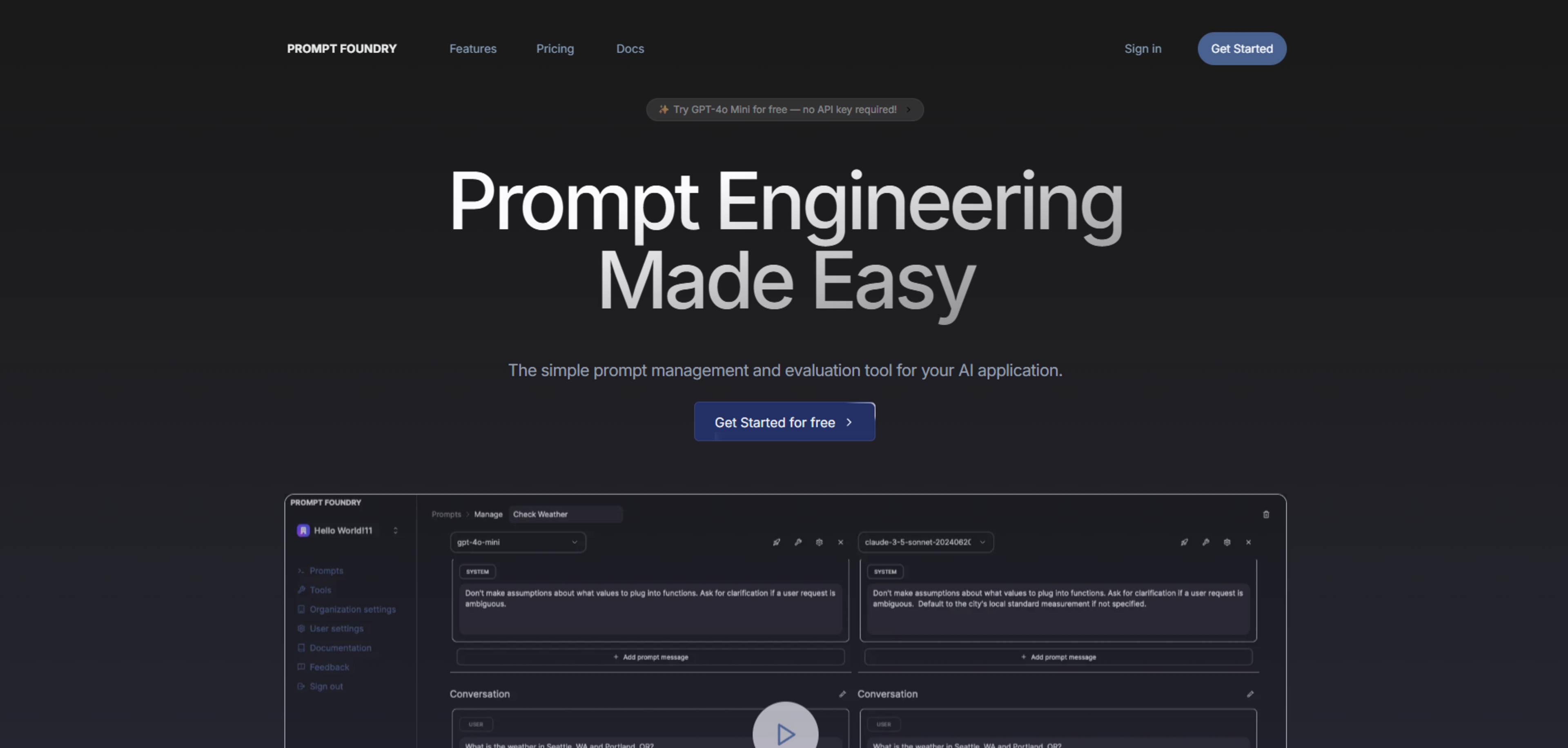 Prompt Foundry