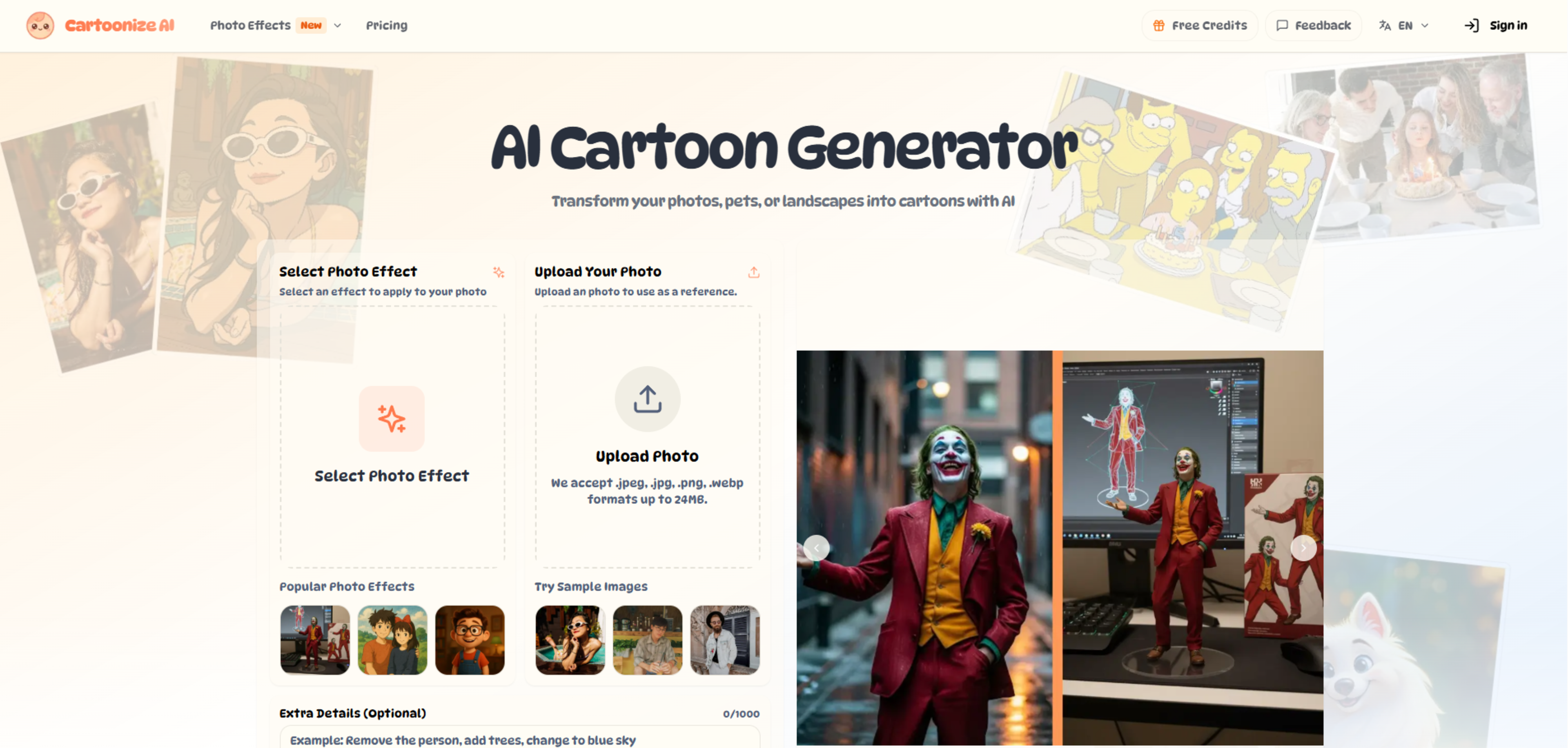 Cartoonize AI