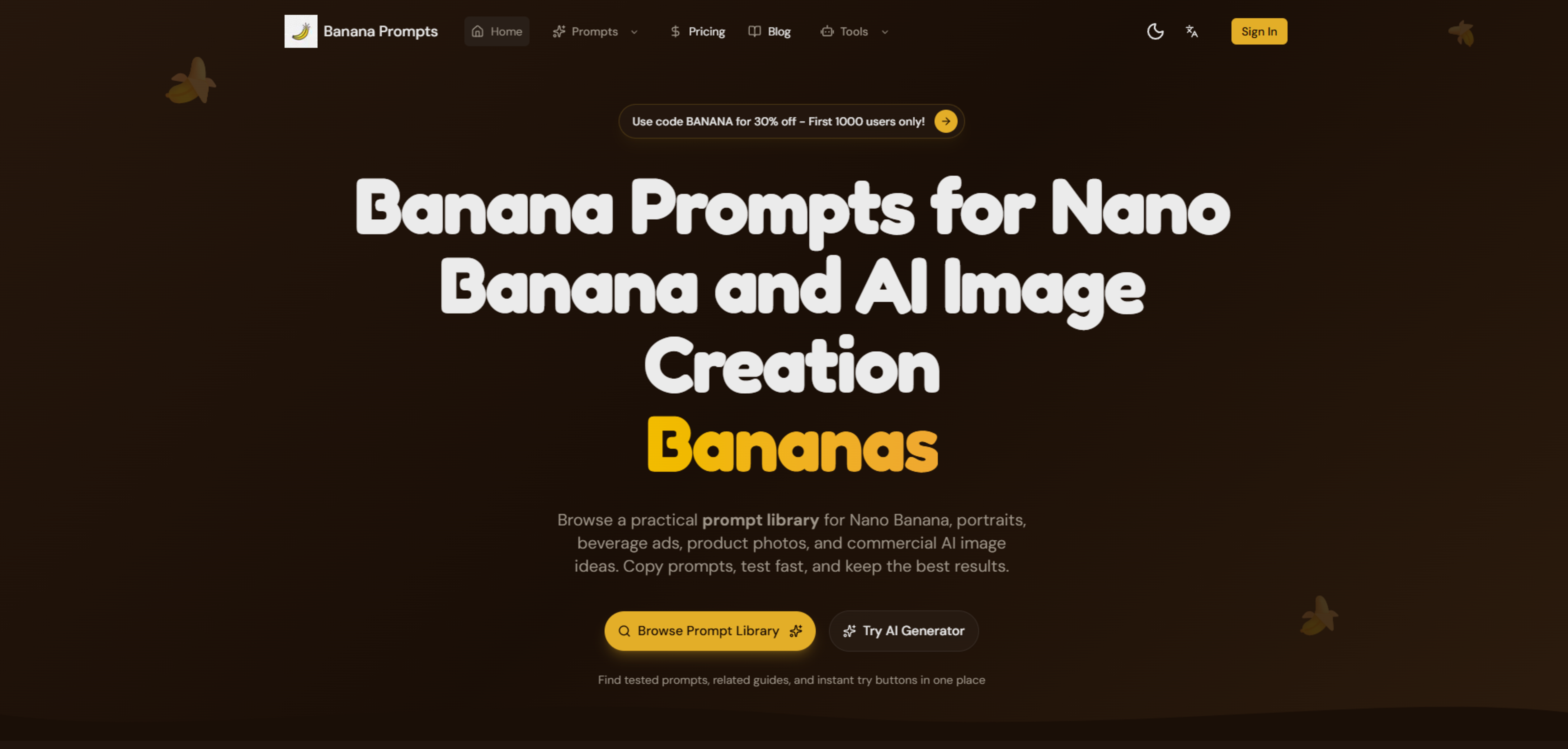 Banana Prompts