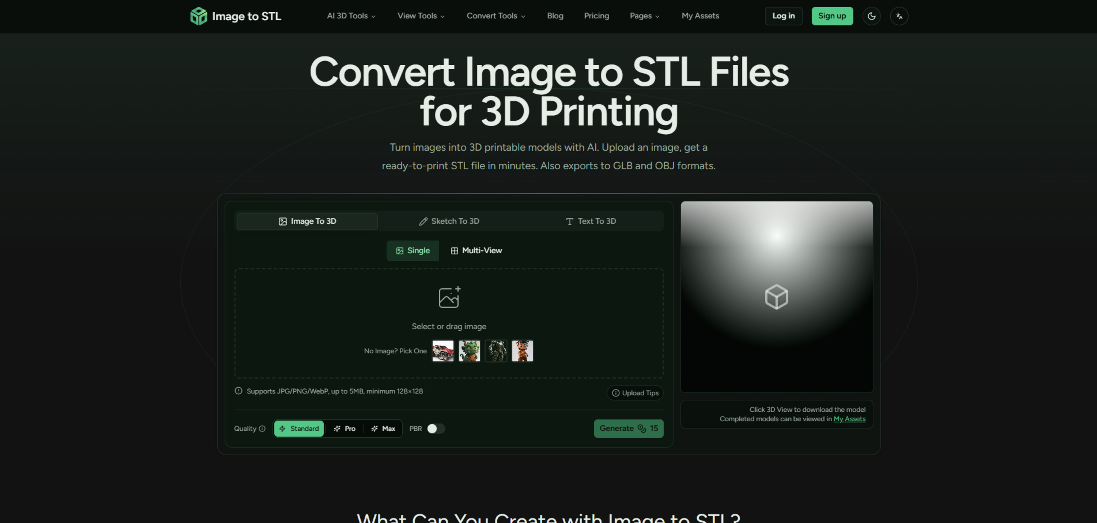 Image to STL