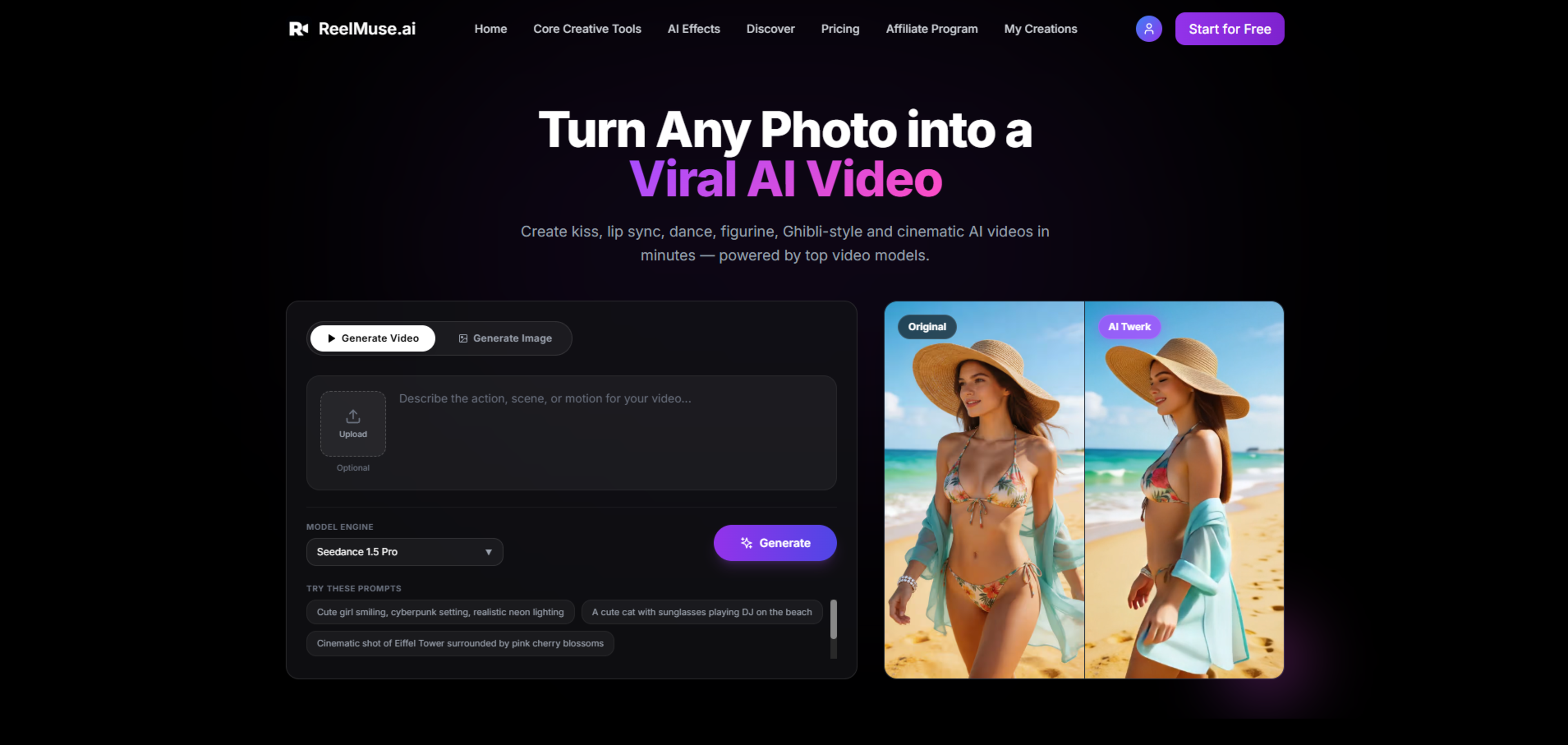 ReelMuse.ai