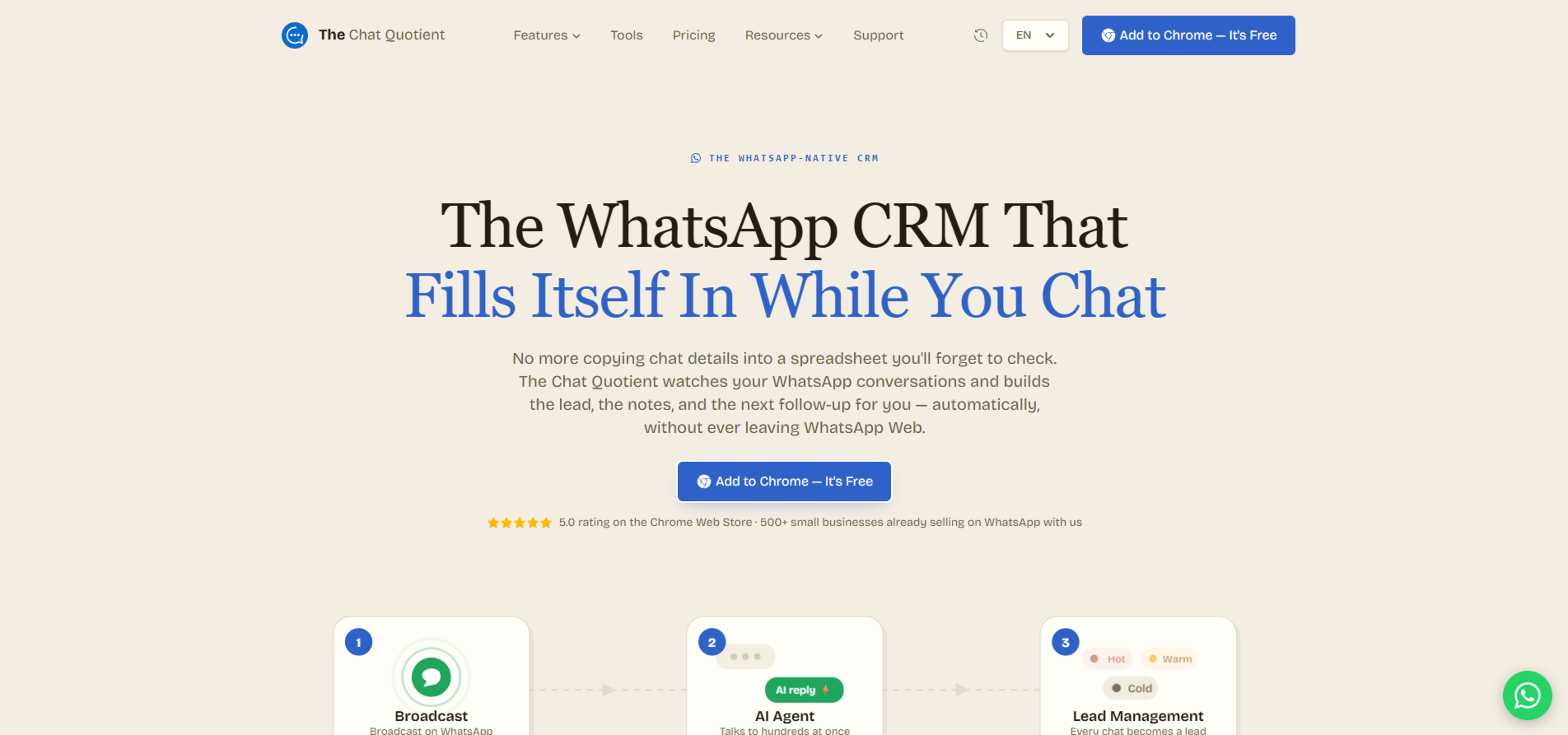 The Chat Quotient