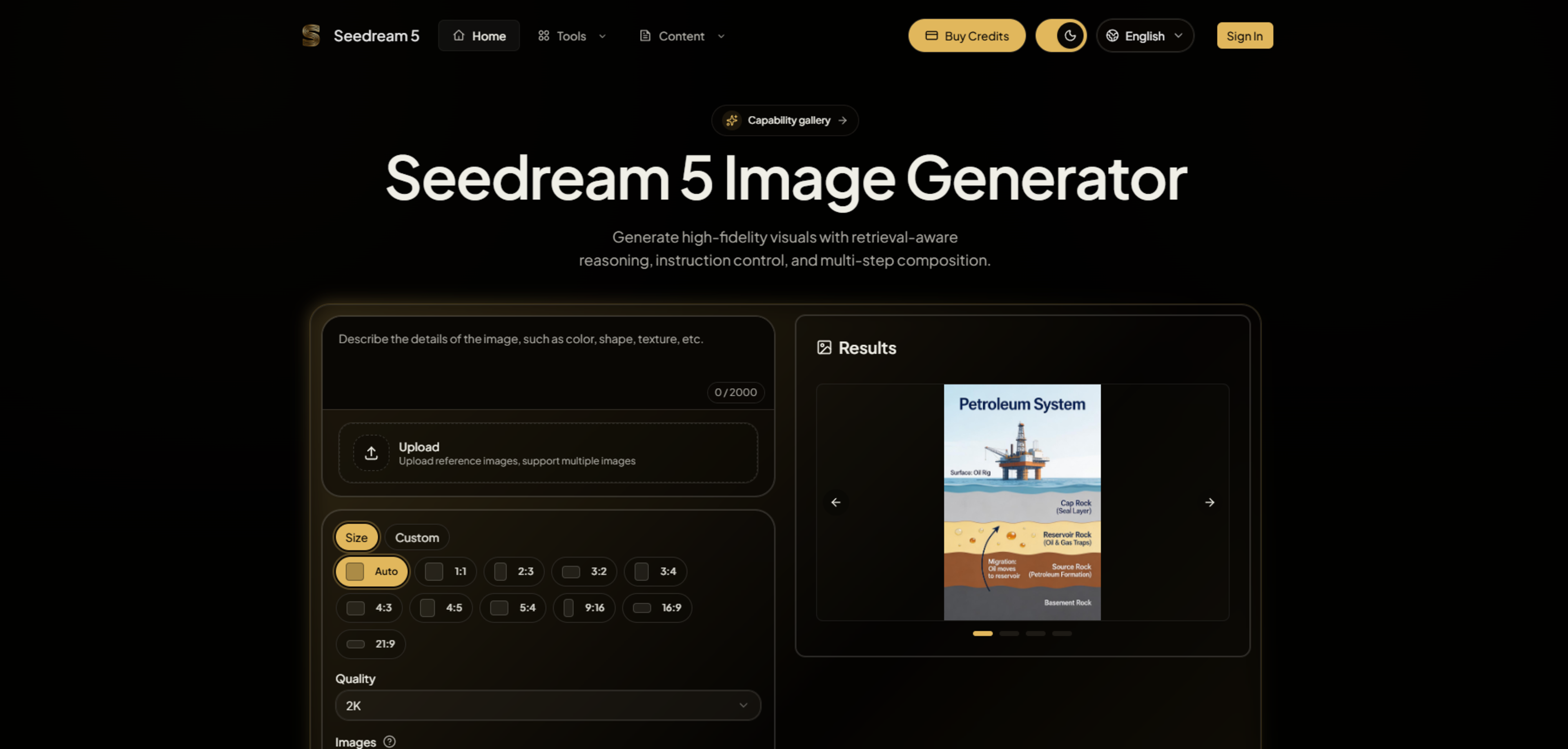 Seedream 5 Image Generator