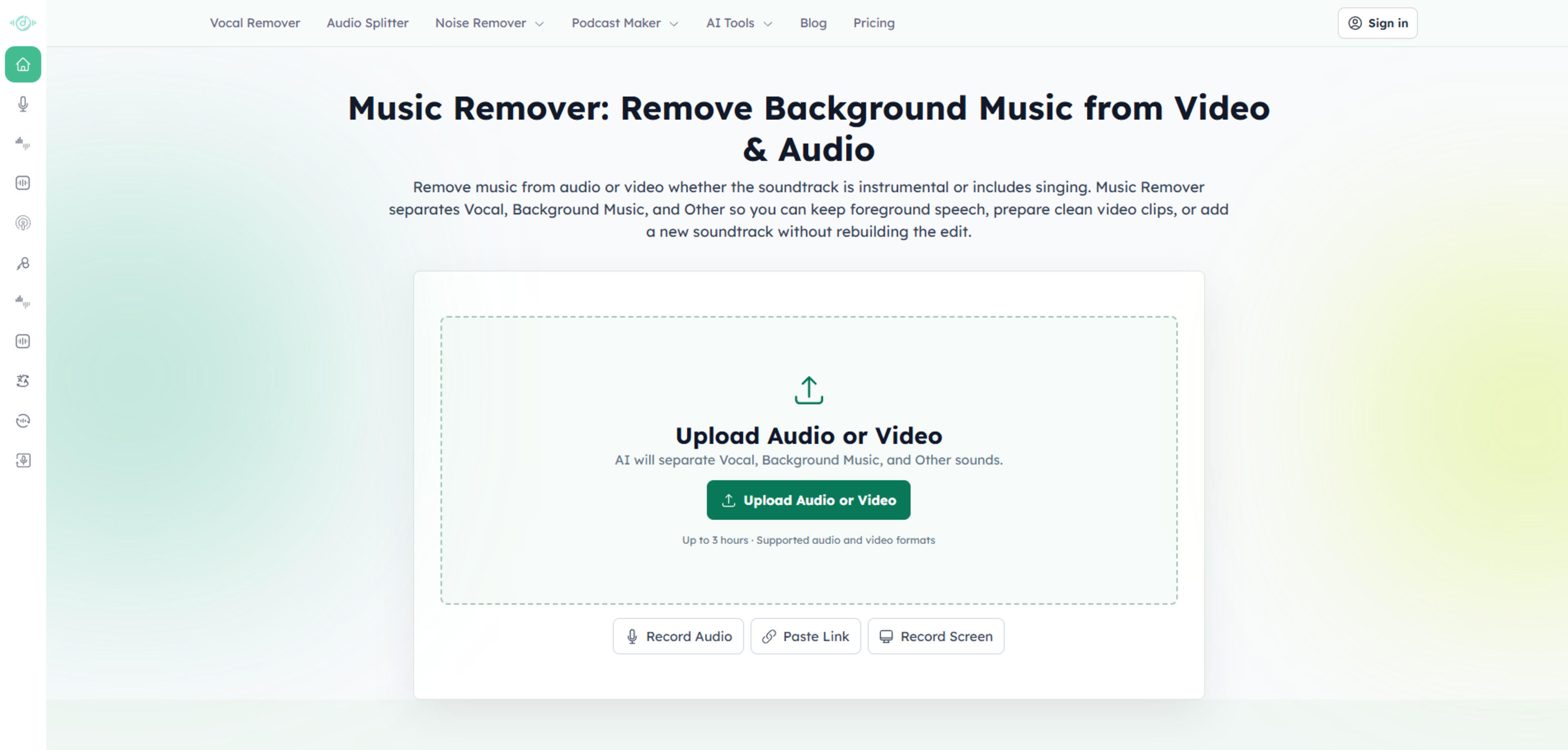 Music Remover