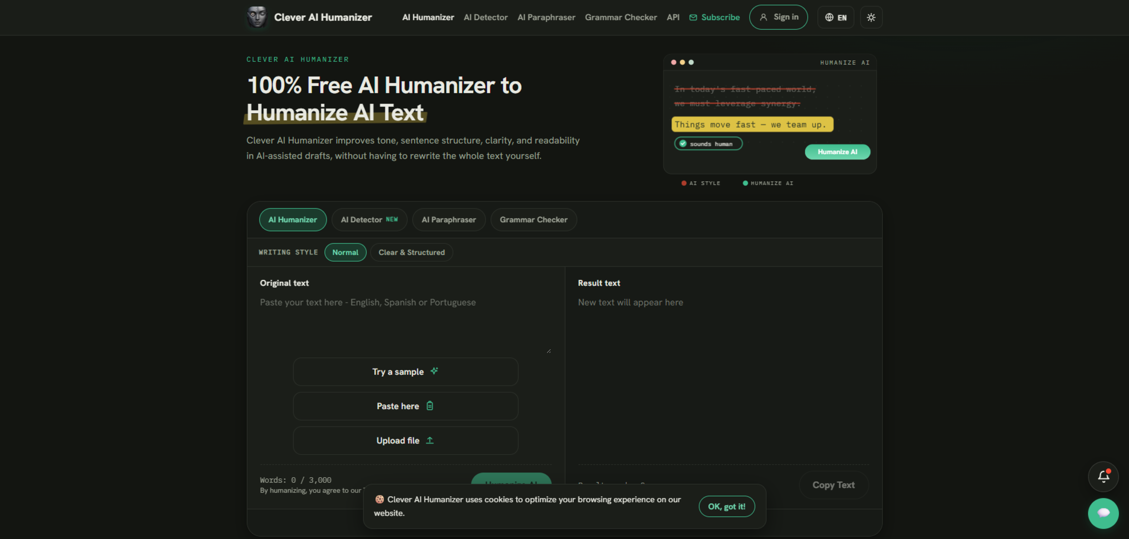 Clever AI Humanizer