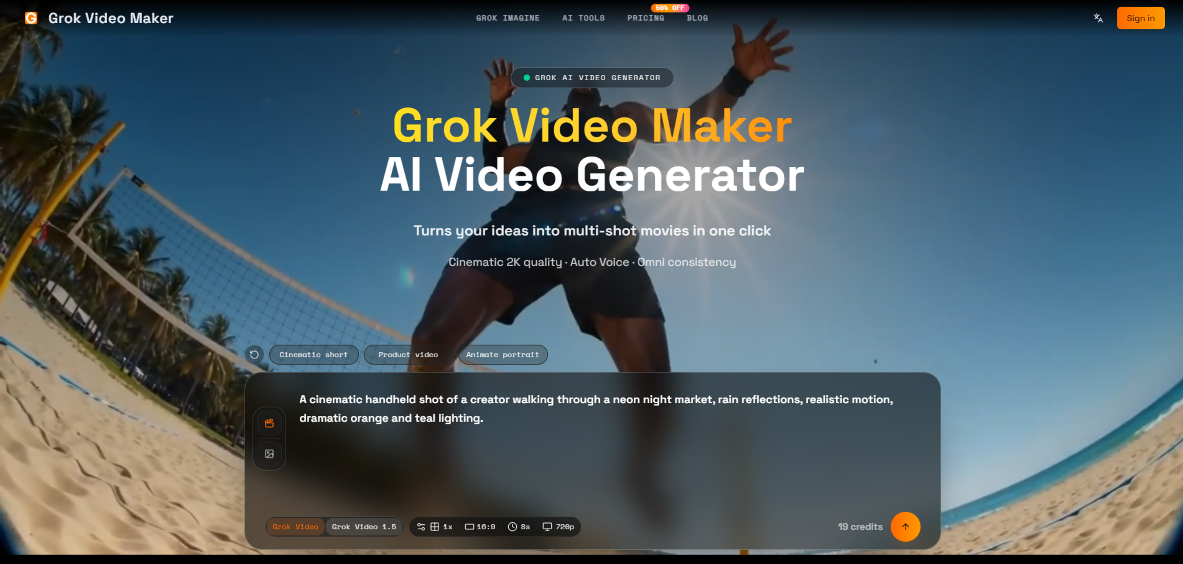 Grok AI Video Generator