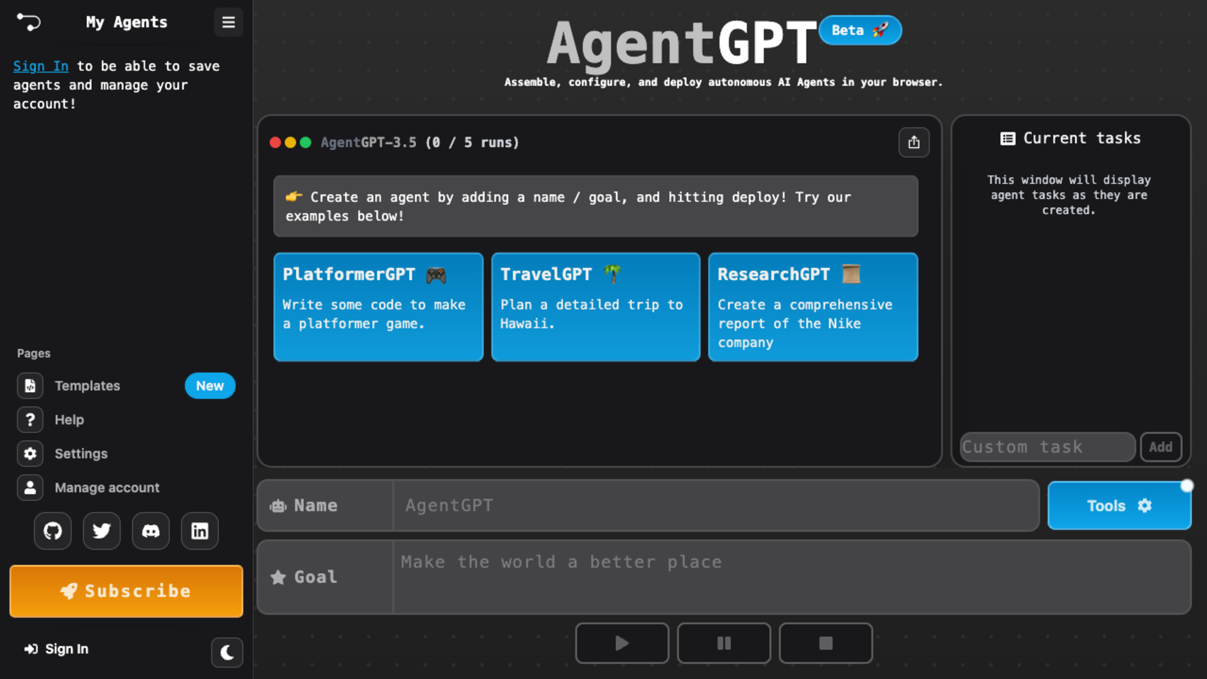 AgentGPT