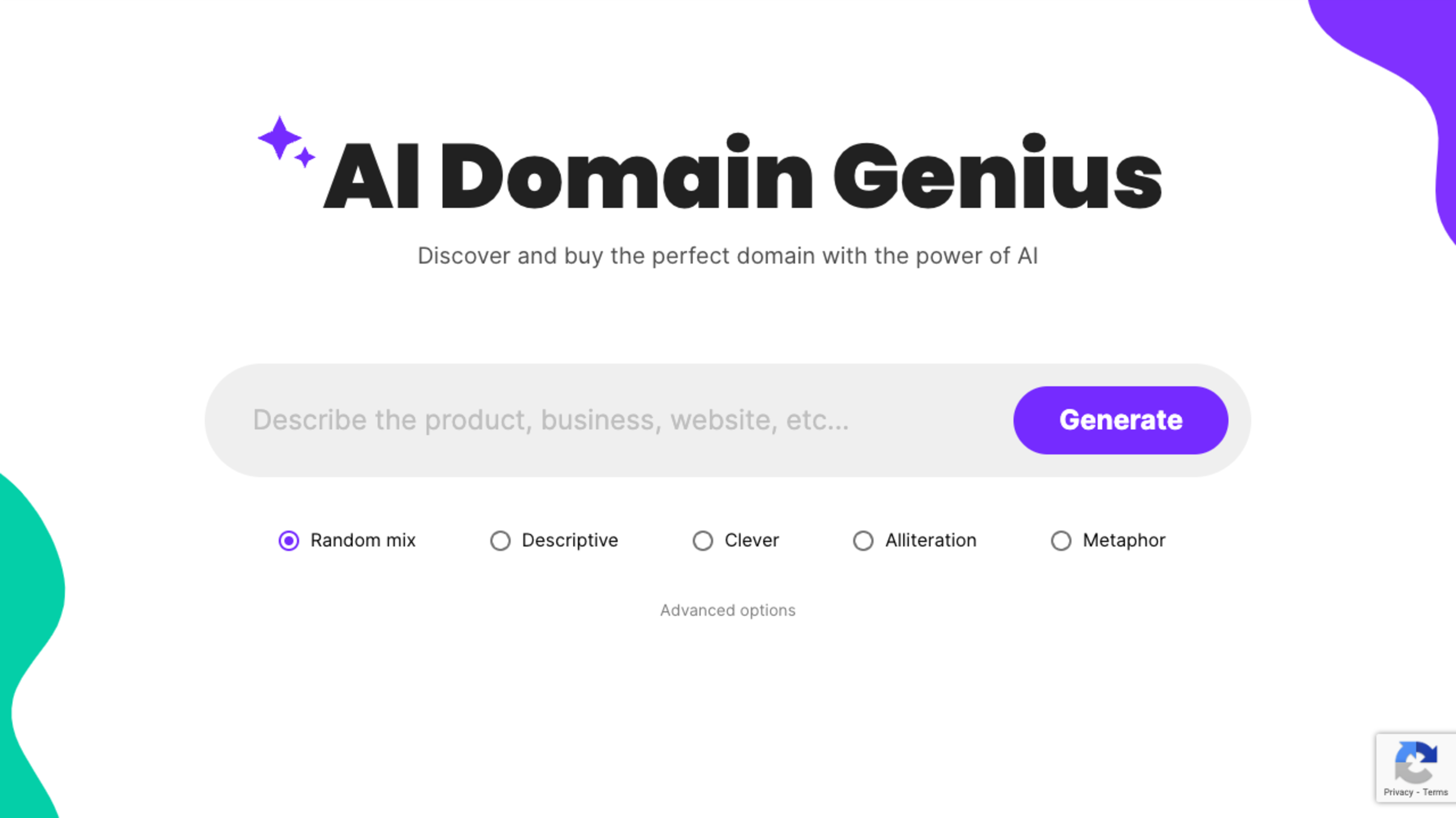 AI Domain Genius