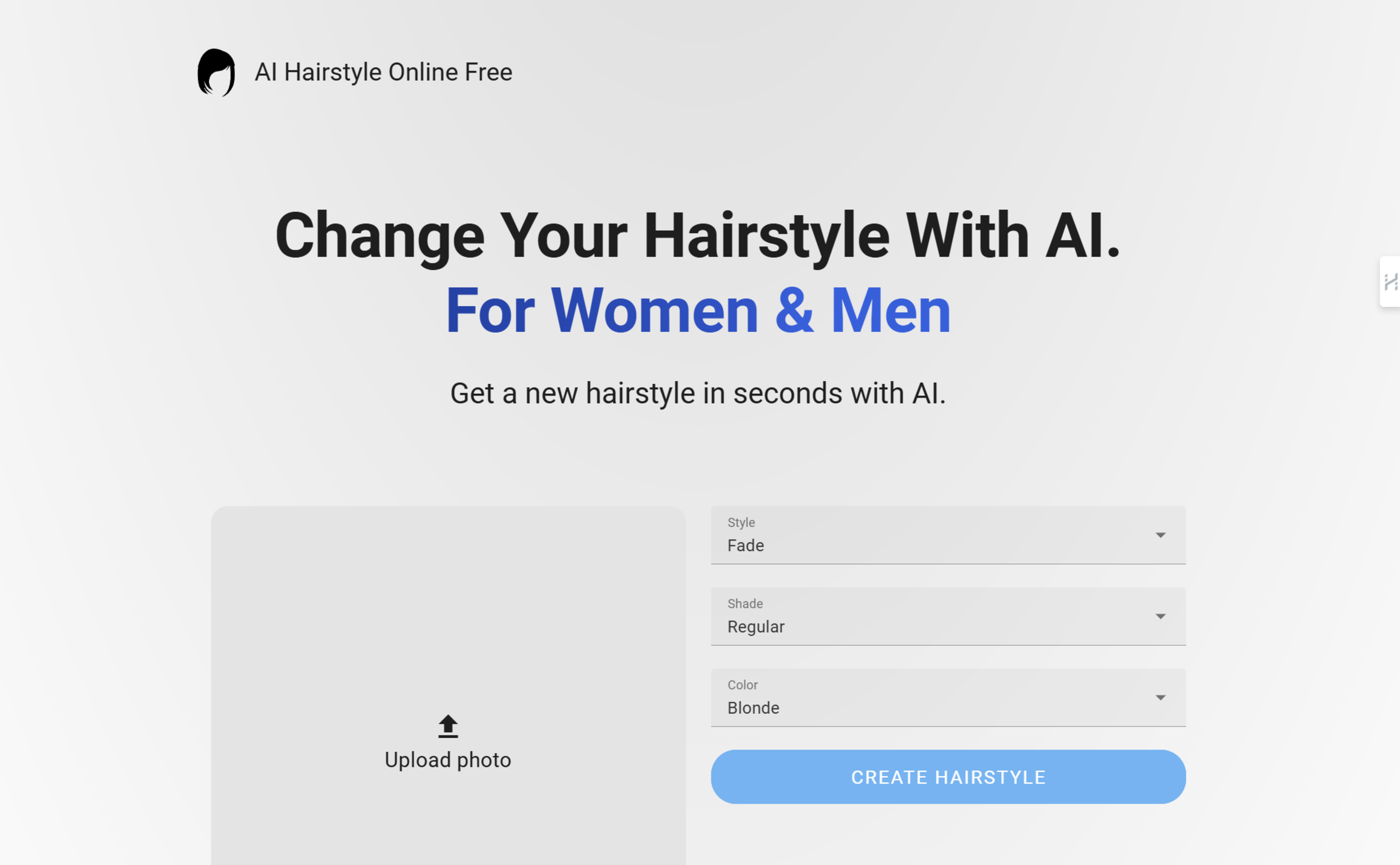 AI Hairstyle Changer Online