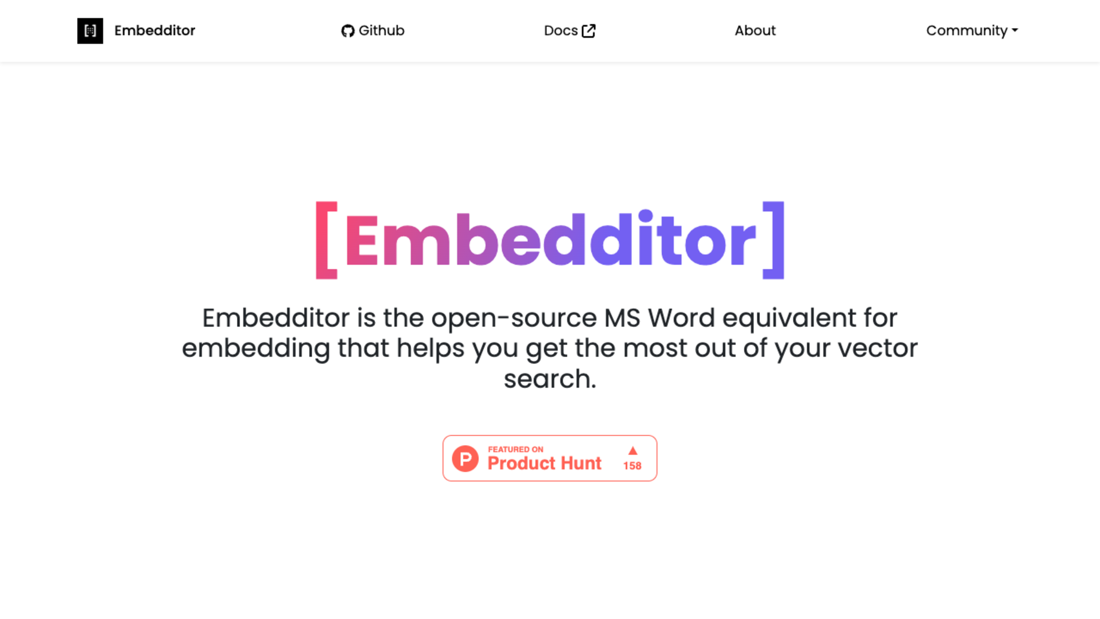 Embedditor