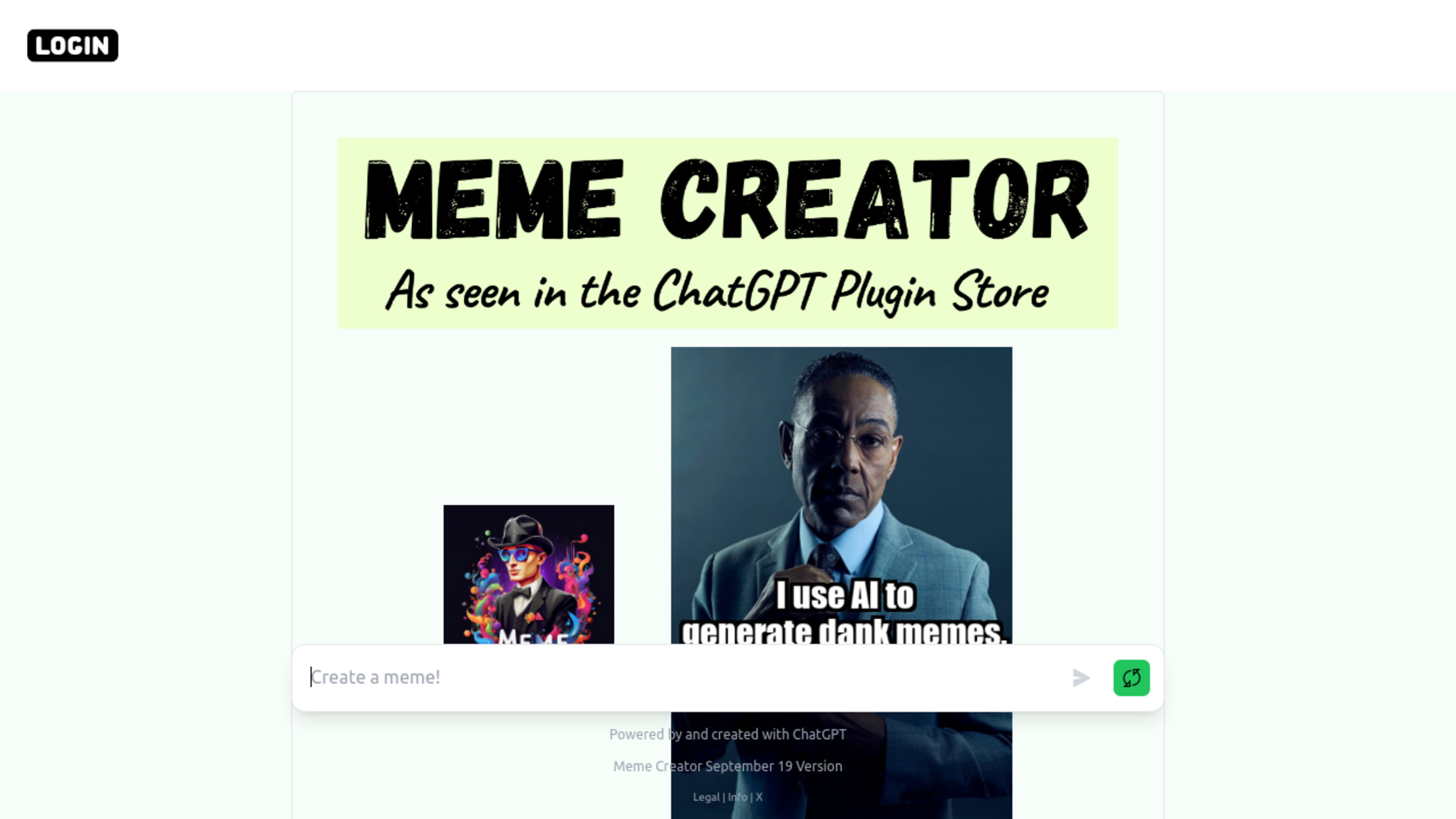 ChatGPT Meme Creator