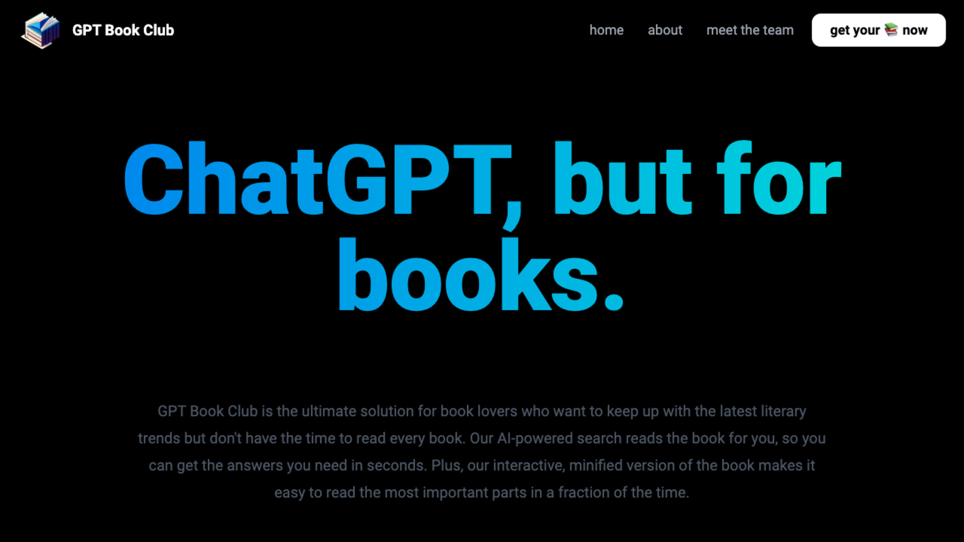 GPT Book Club