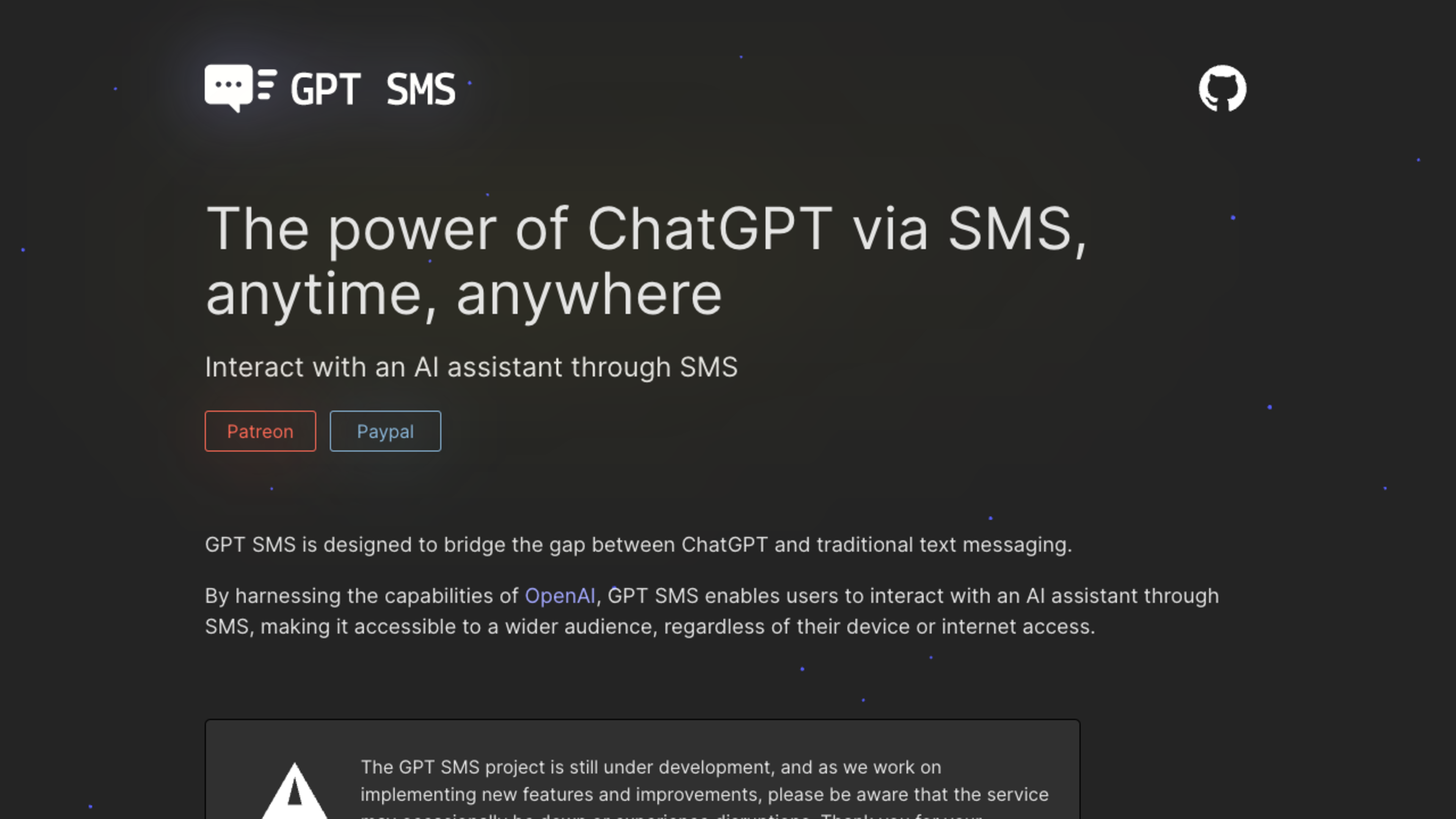 GPT SMS