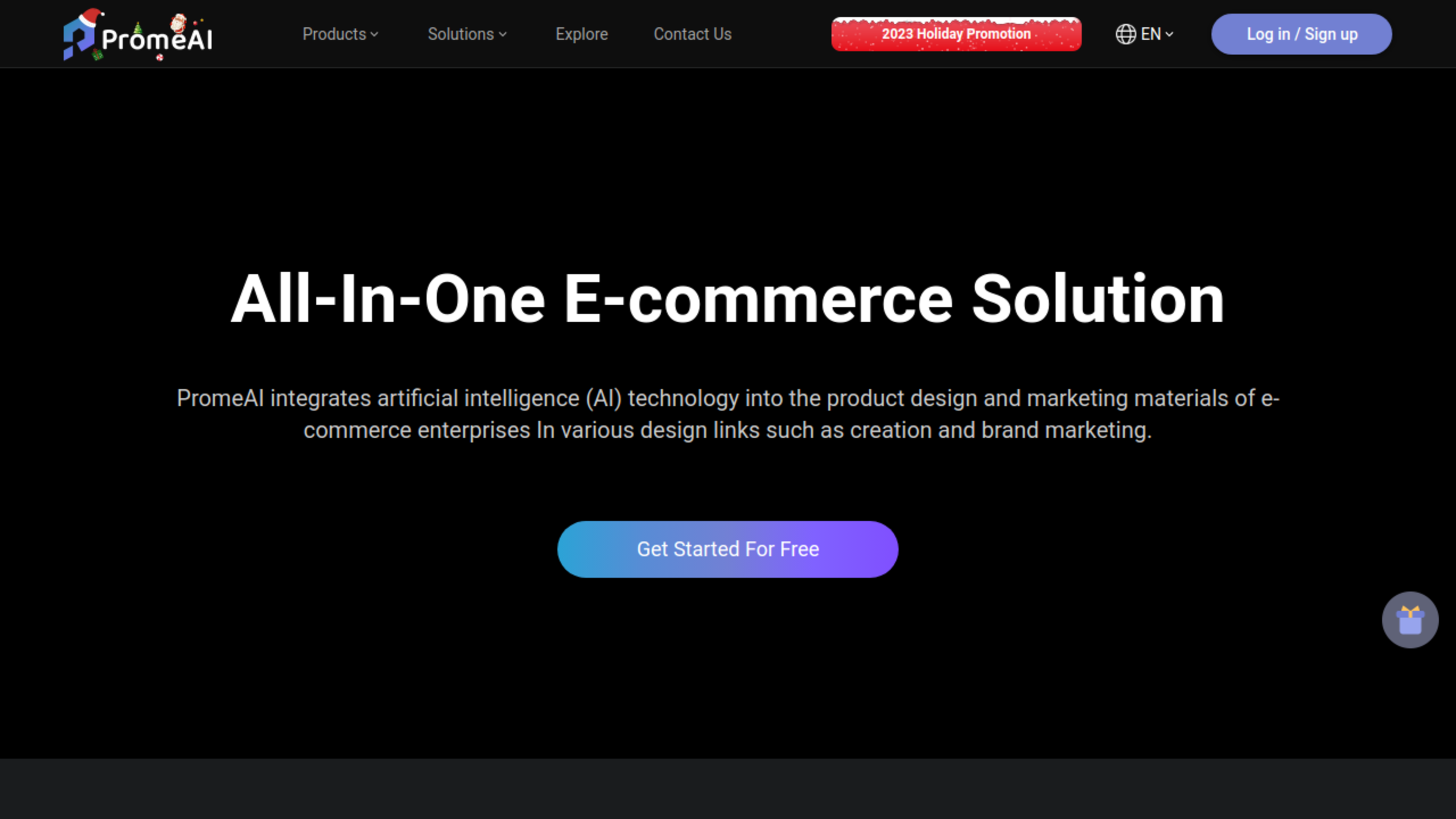 PromeAI AI image for e-commerce