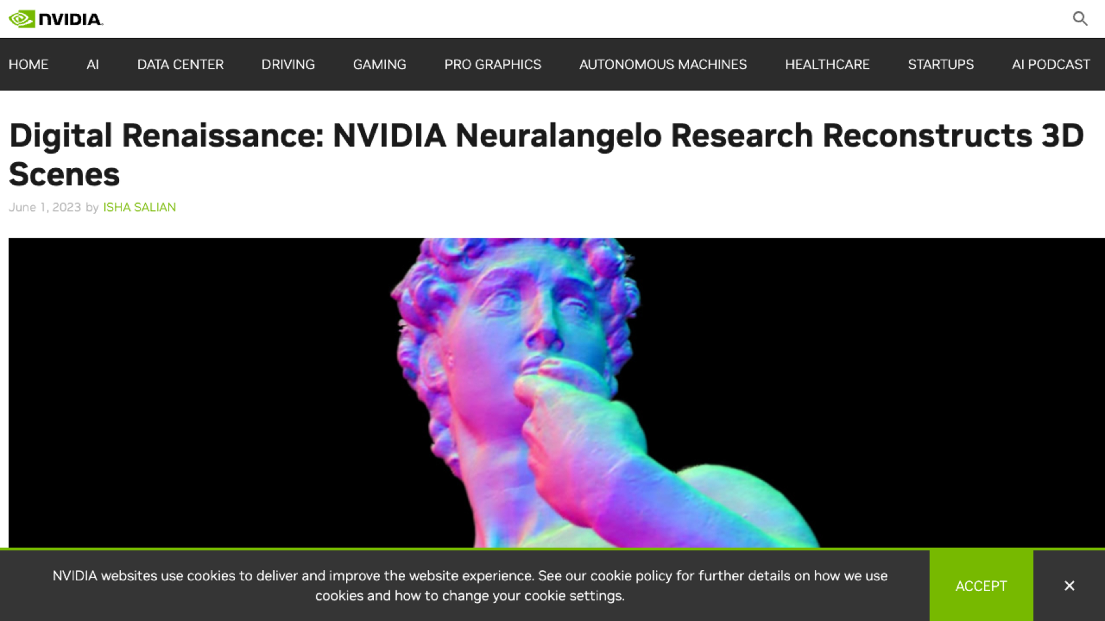 Neuralangelo by NVIDIA