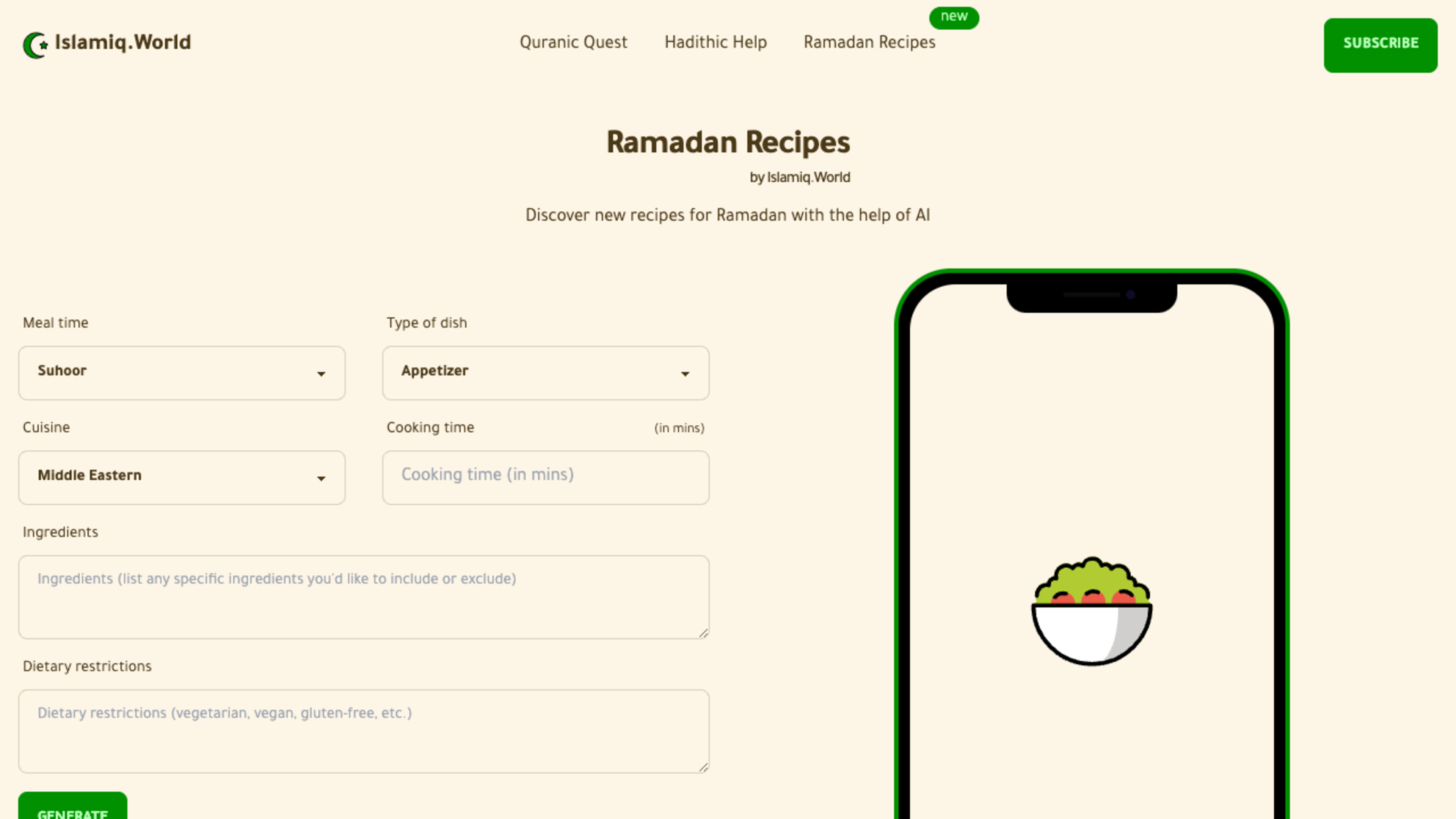 Ramadan Recipes