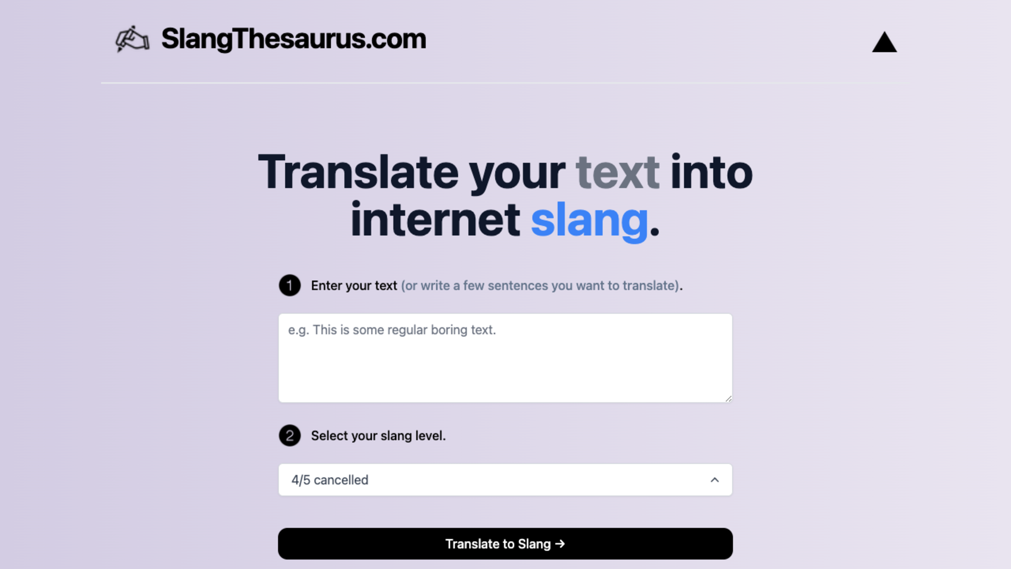 Slang Thesaurus