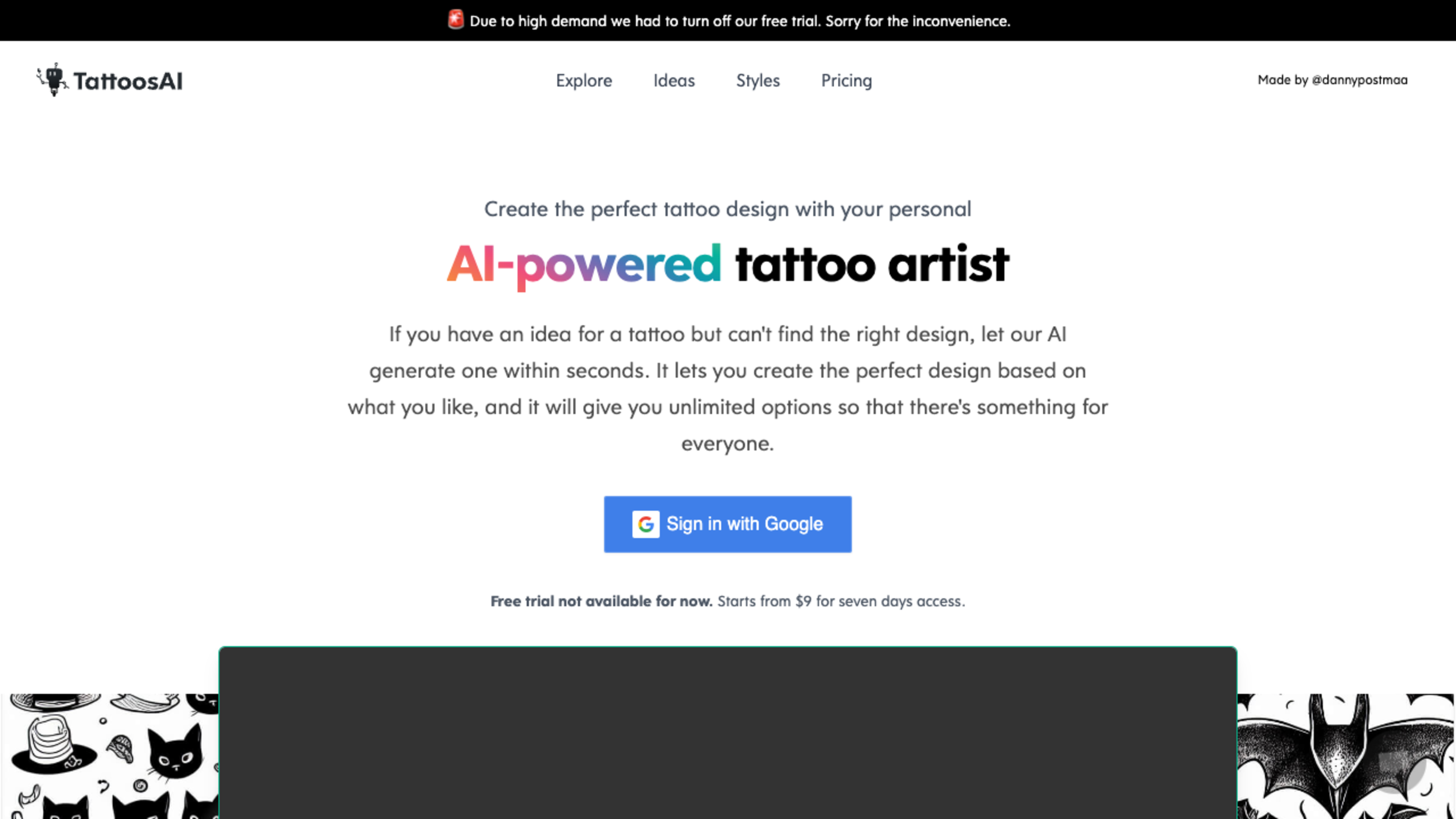 Tattoos AI