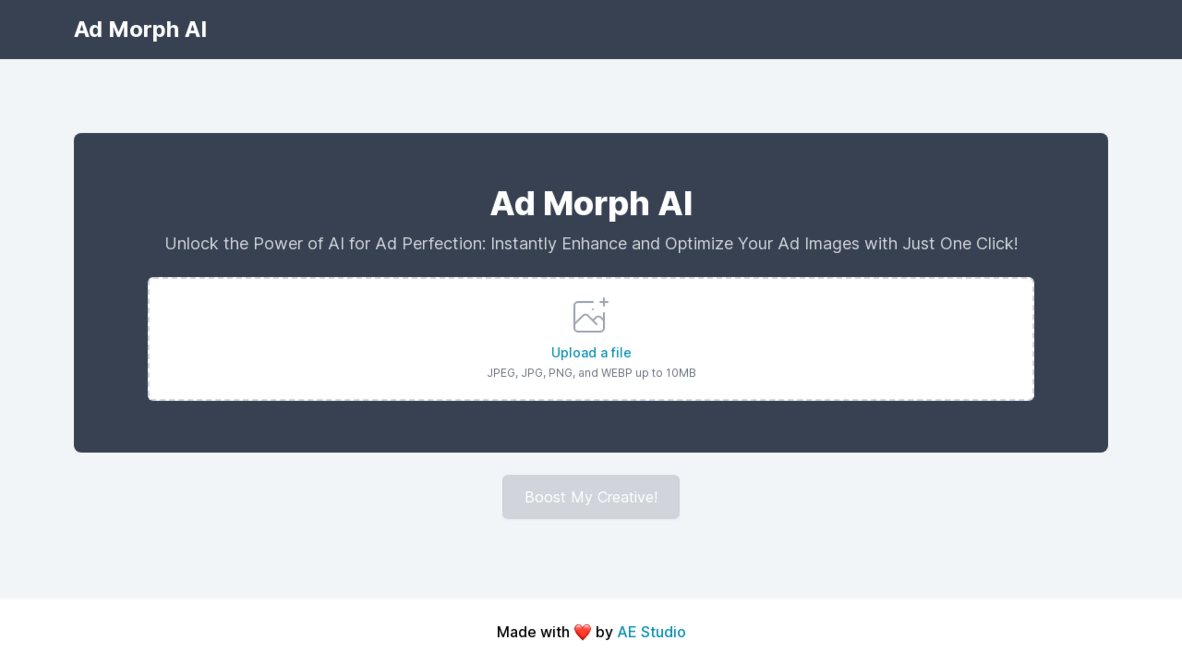 Ad Morph AI