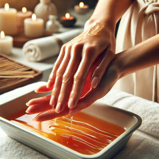Paraffin hand treatment