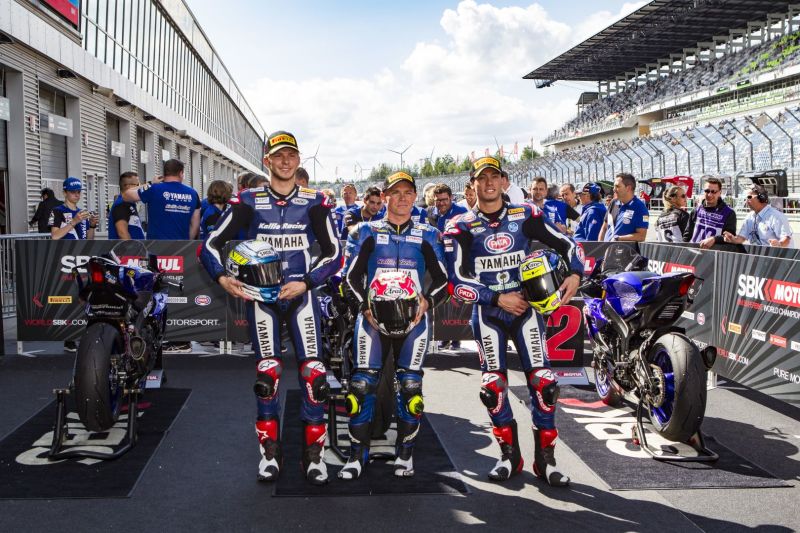 Una sicura prestazione nelle qualifiche di sabato a Lausitzring del Team GRT Yamaha Official WorldSSP Team